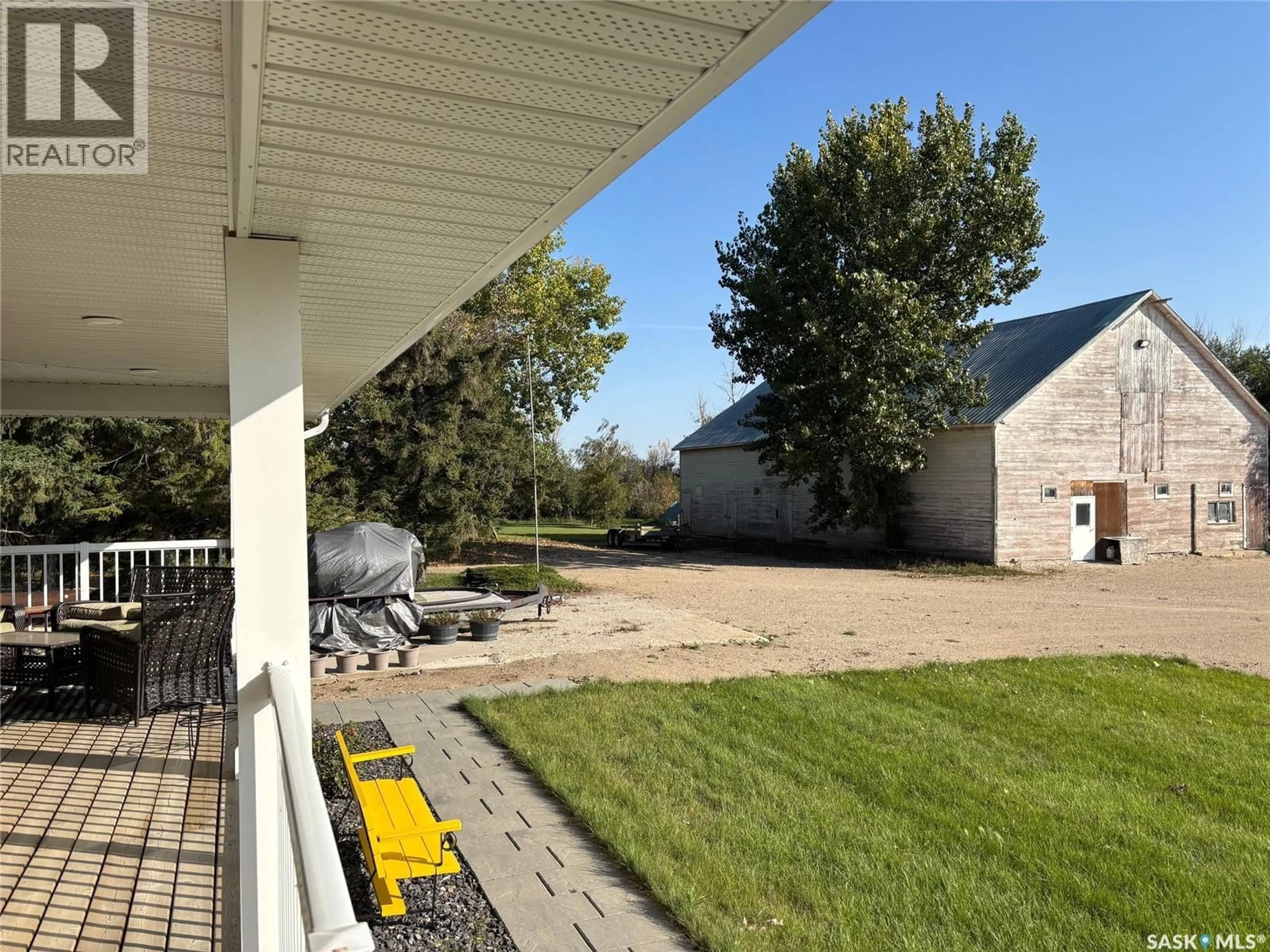 Patio, street for BRUCE ACREAGE, Sherwood Rm No. 159 Saskatchewan