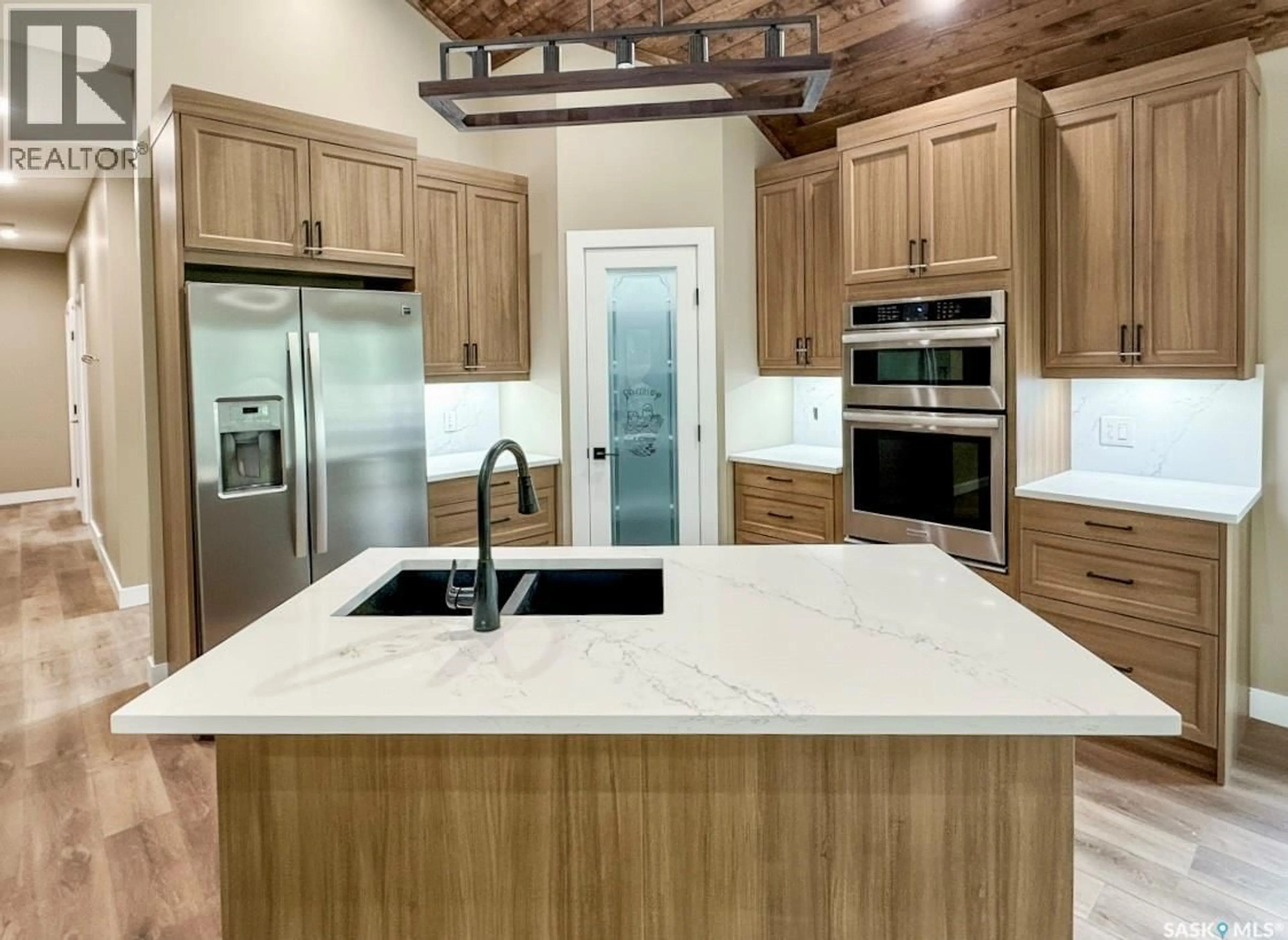 Contemporary kitchen, ceramic/tile floor for 3 VALLEY RIDGE ROAD, Candle Lake Saskatchewan S0J3E0