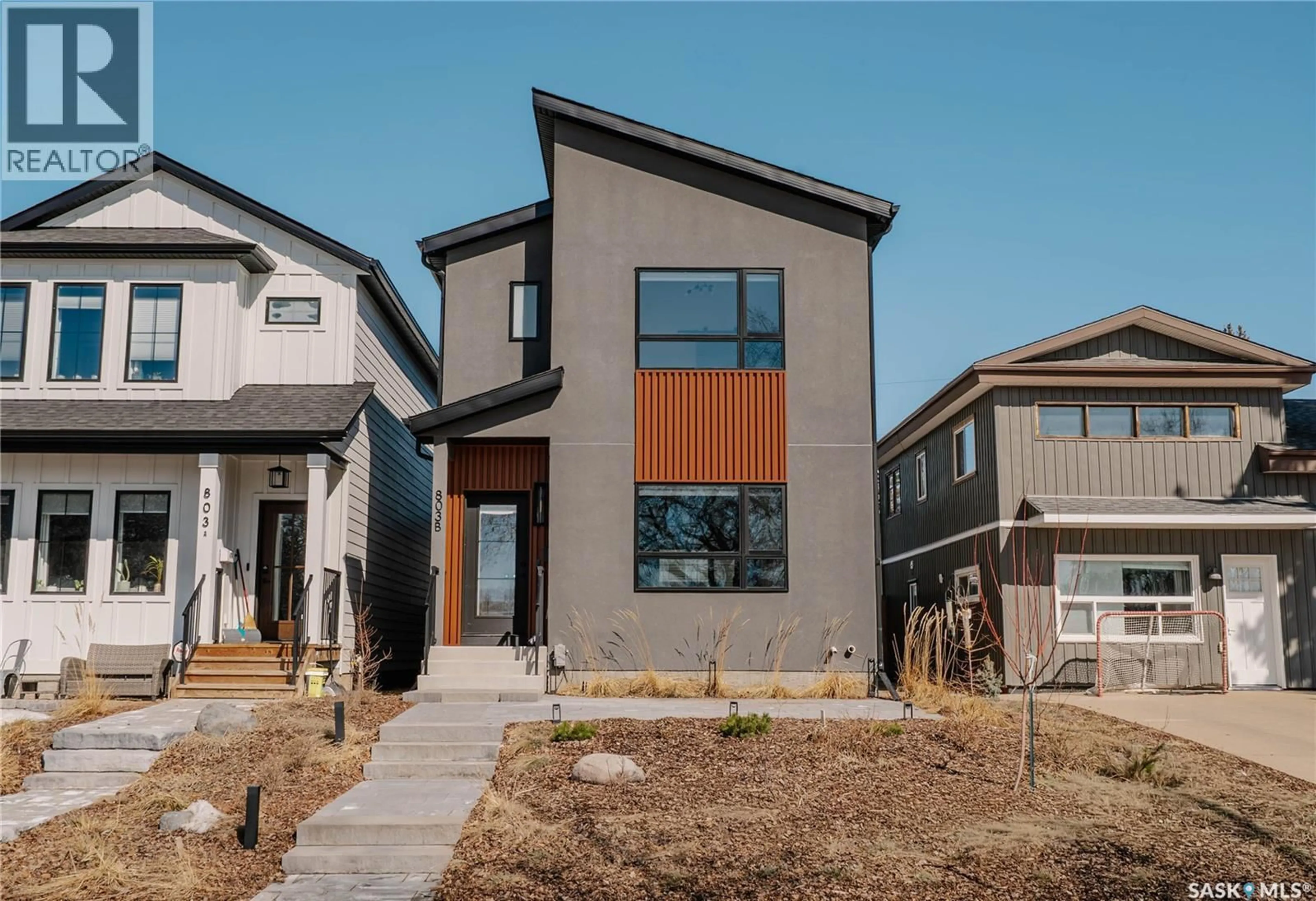 Home with brick exterior material, street for 803 2ND STREET, Saskatoon Saskatchewan S7H1P8