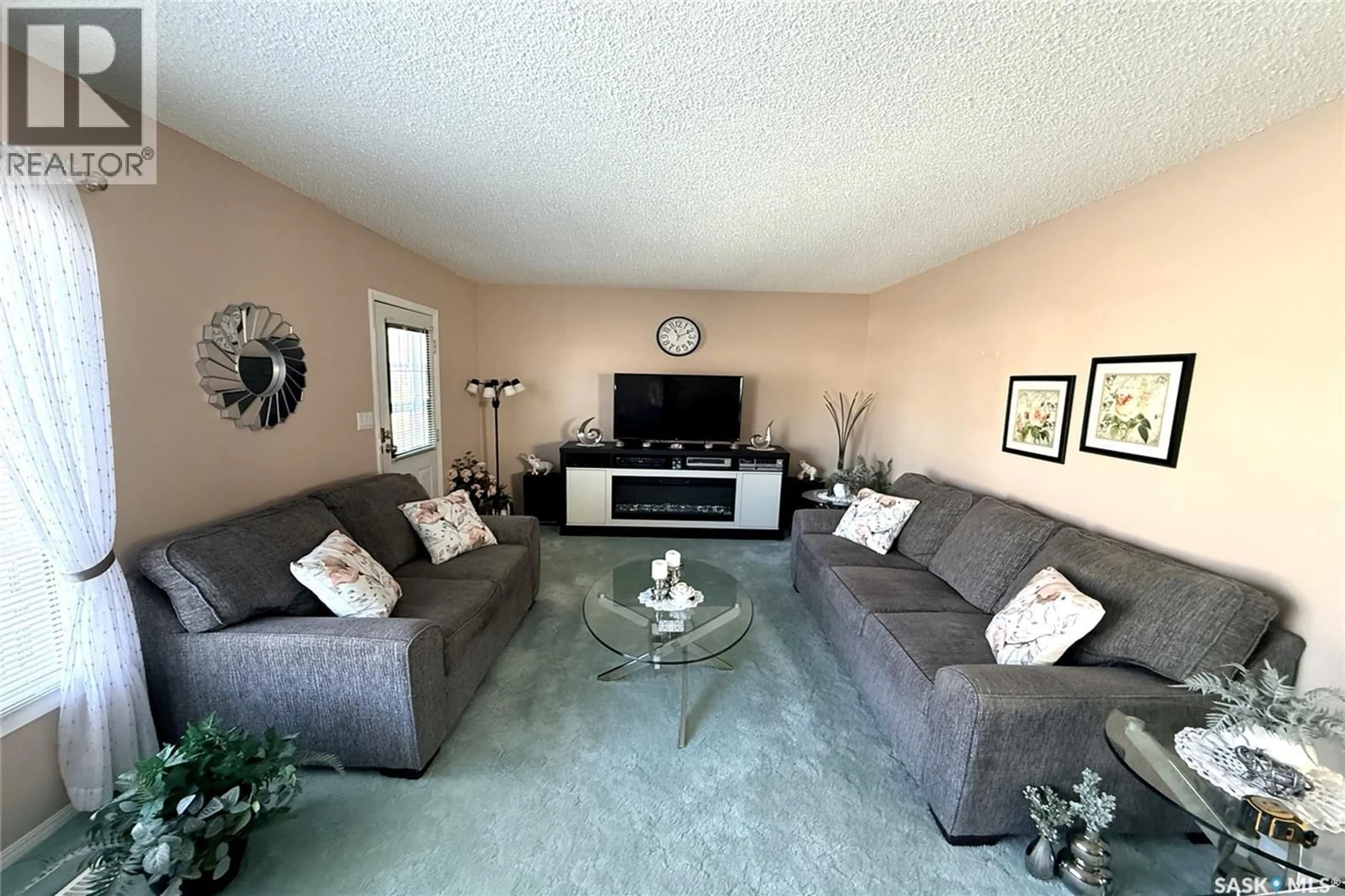 Living room with furniture, carpet floor for 215 COLLEGE AVENUE, Regina Saskatchewan S4N0W7