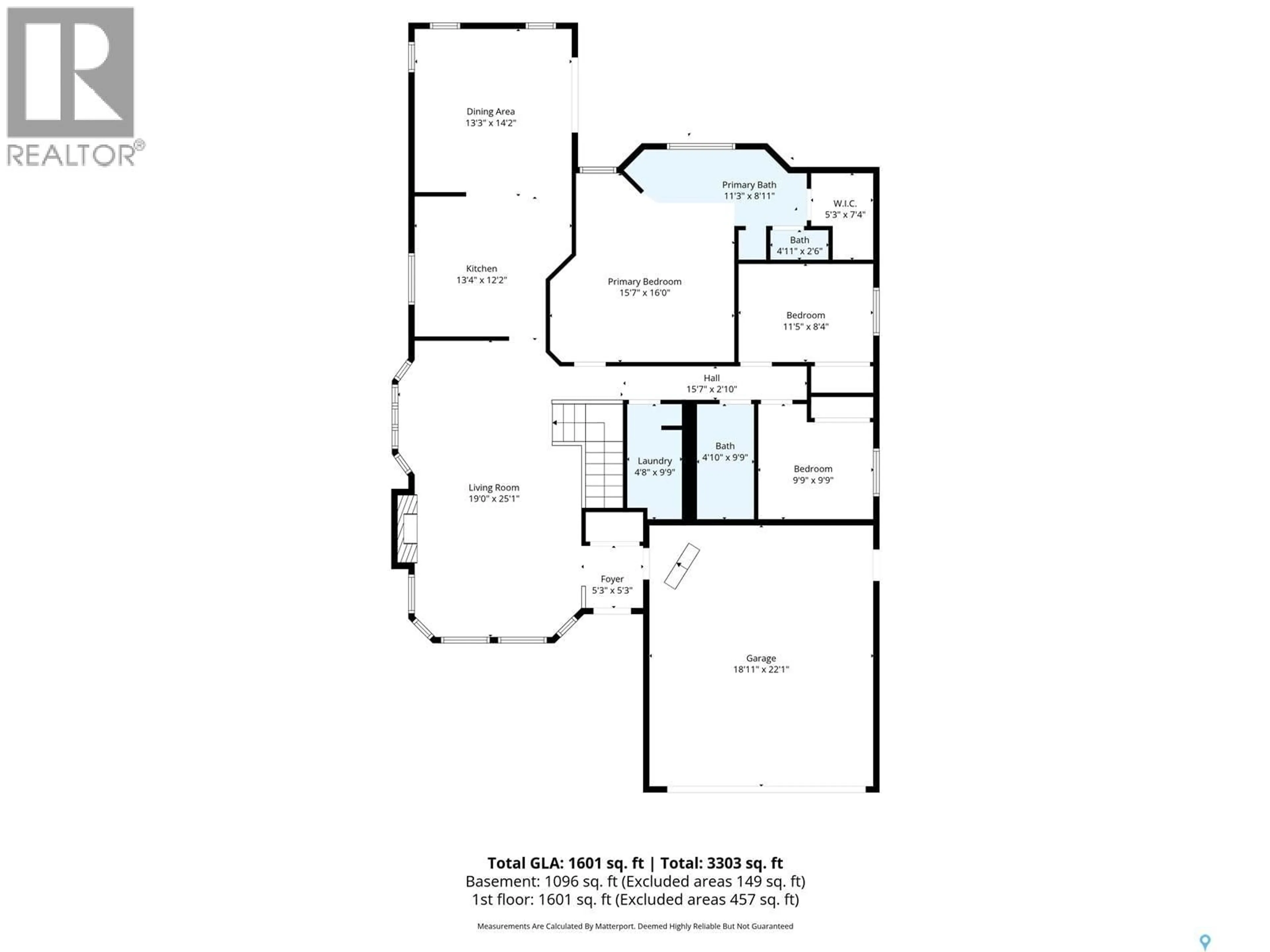 Floor plan for 250 BORNSTEIN COURT, Saskatoon Saskatchewan S7N3Y3