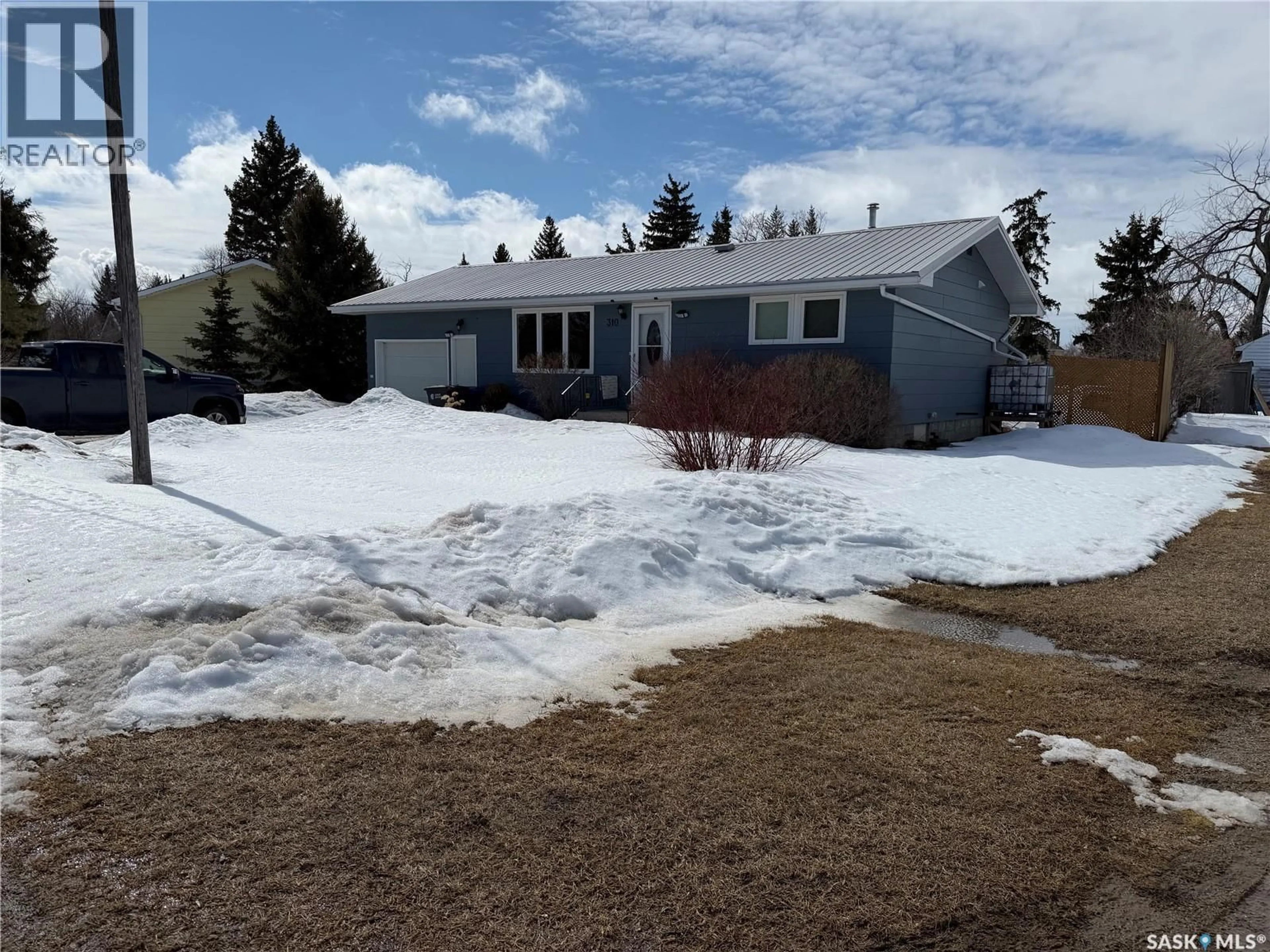 A pic from outside/outdoor area/front of a property/back of a property/a pic from drone, street for 310 MAIN STREET, Abernethy Saskatchewan S0A0A0