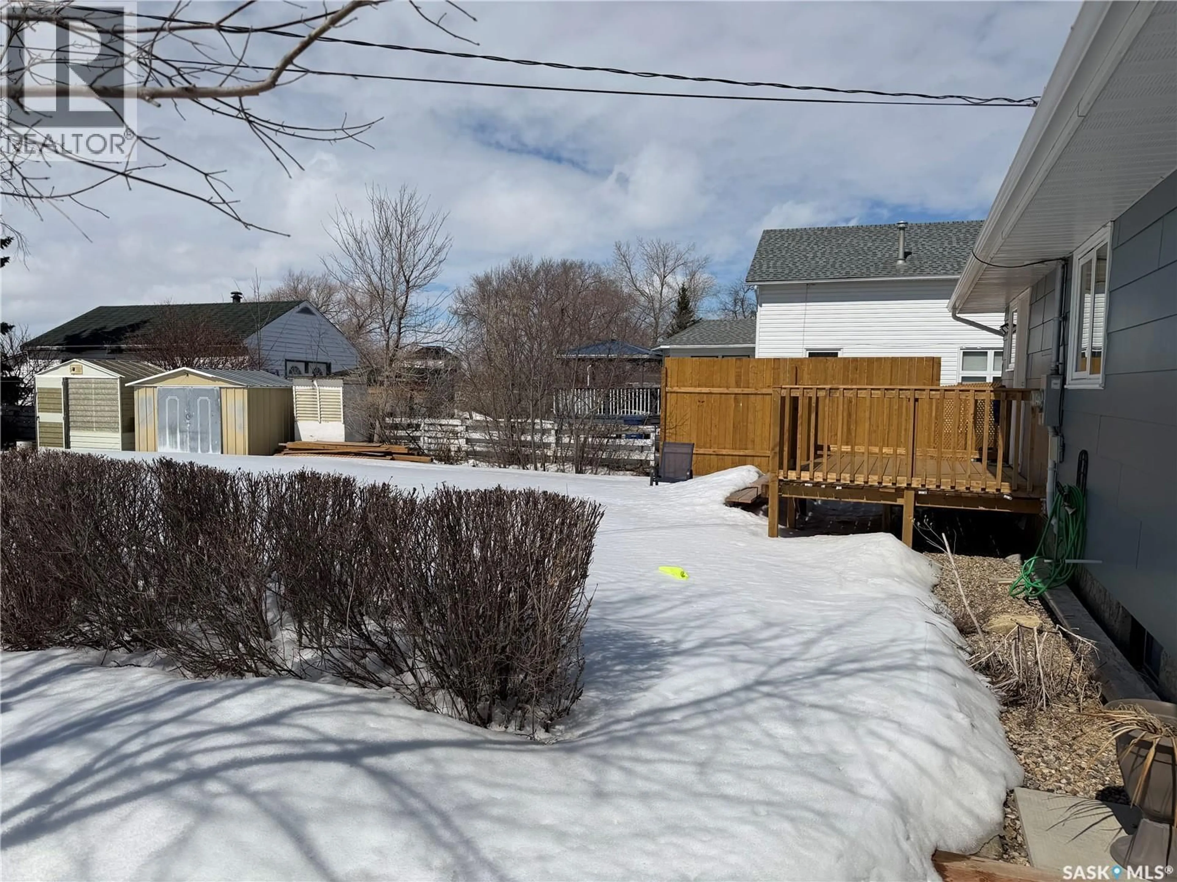 A pic from outside/outdoor area/front of a property/back of a property/a pic from drone, street for 310 MAIN STREET, Abernethy Saskatchewan S0A0A0