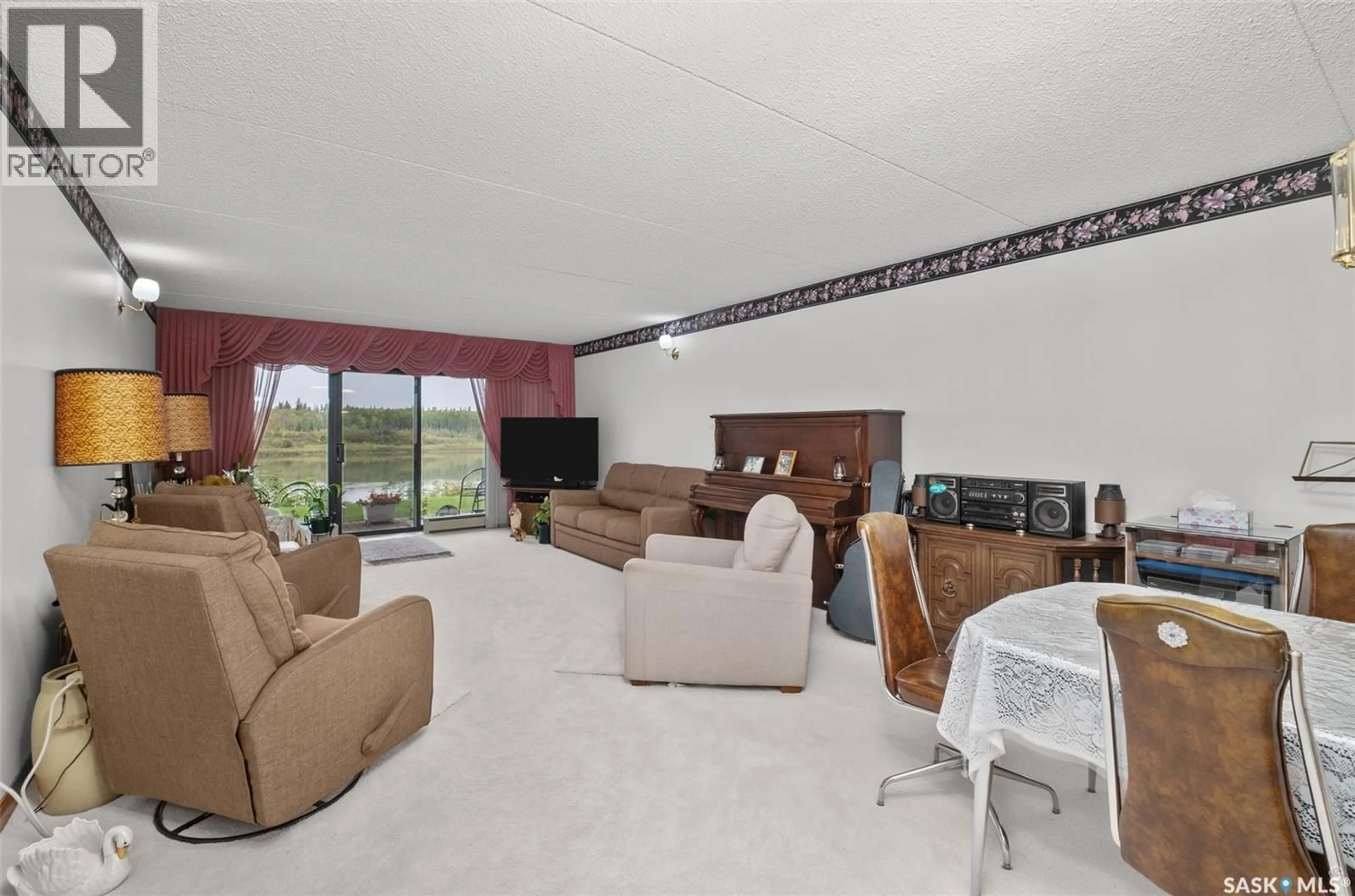 Living room with furniture, unknown for 1B - 516 RIVER STREET, Prince Albert Saskatchewan S6V0A6