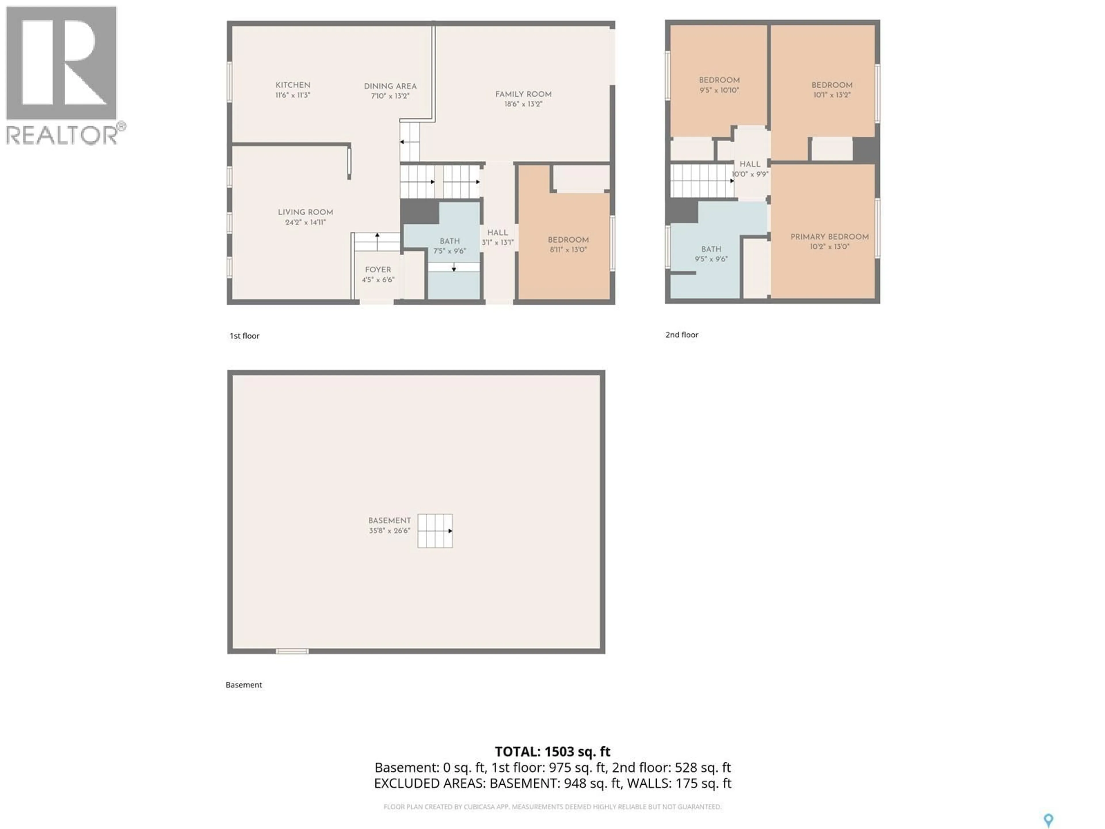 Floor plan for 7354 BLAKENEY DRIVE, Regina Saskatchewan S4X2M5