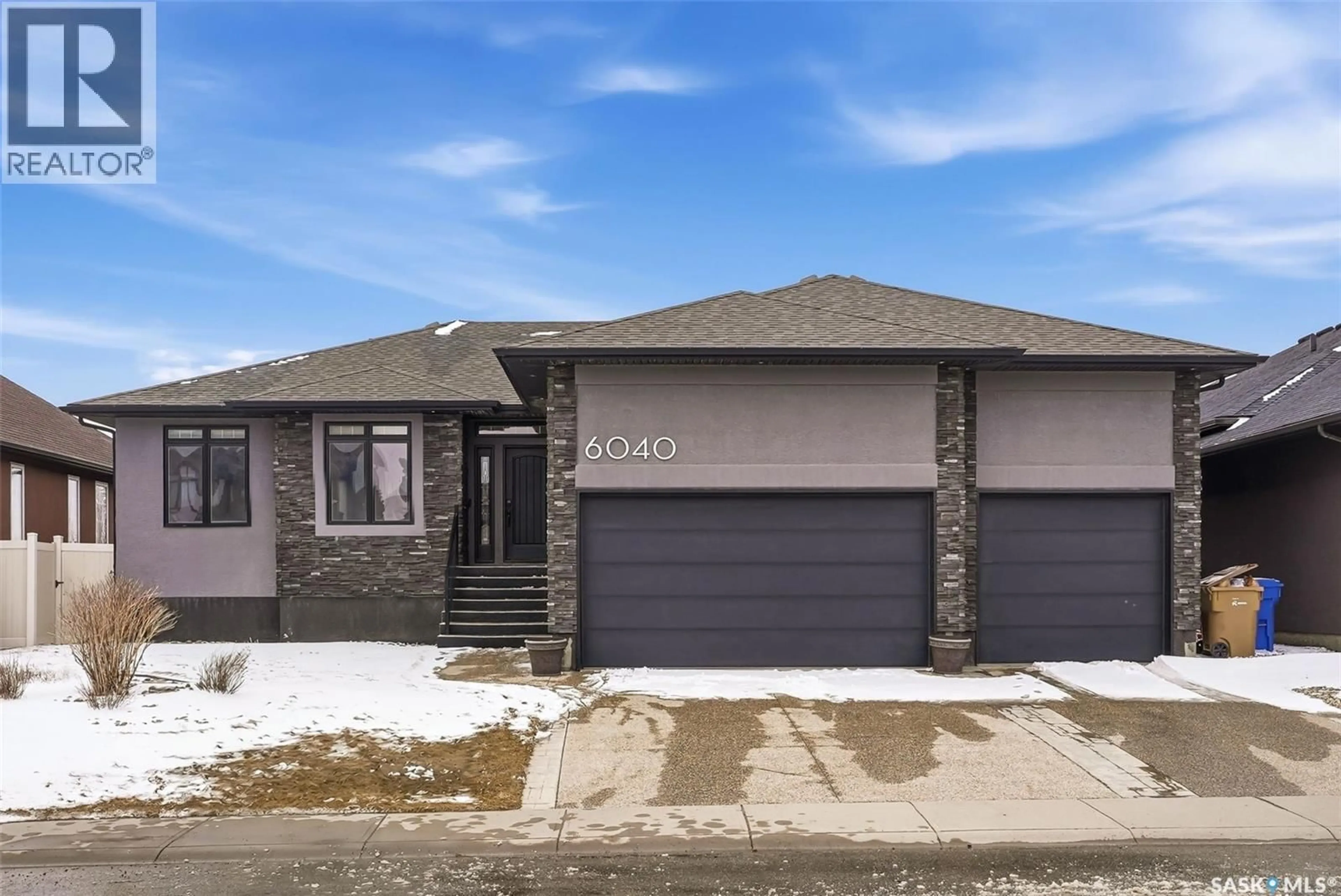 Home with brick exterior material, street for 6040 LITTLE PINE LOOP, Regina Saskatchewan S4X0H5