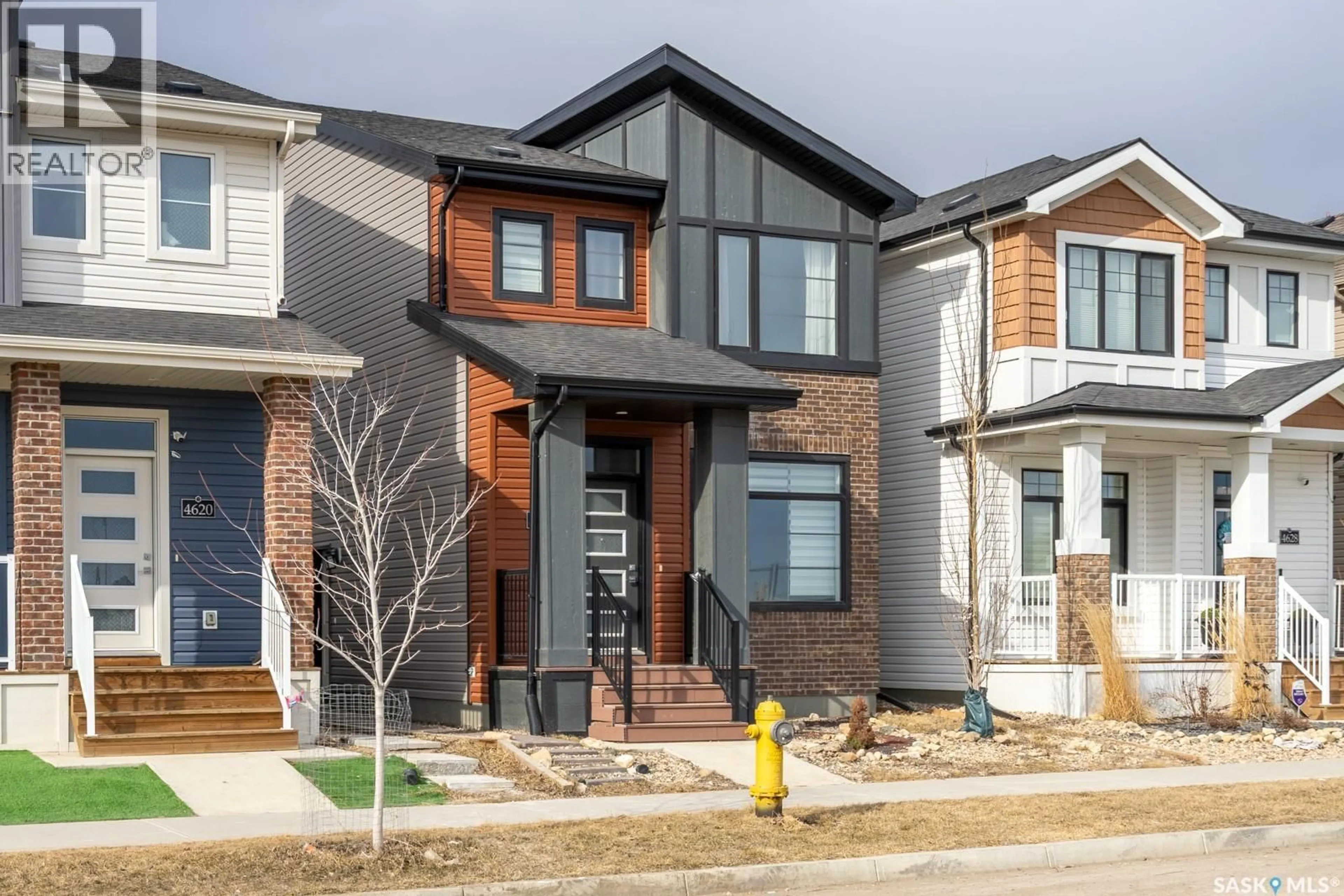 Home with brick exterior material, street for 4624 BUCKINGHAM DRIVE, Regina Saskatchewan S4V3X8