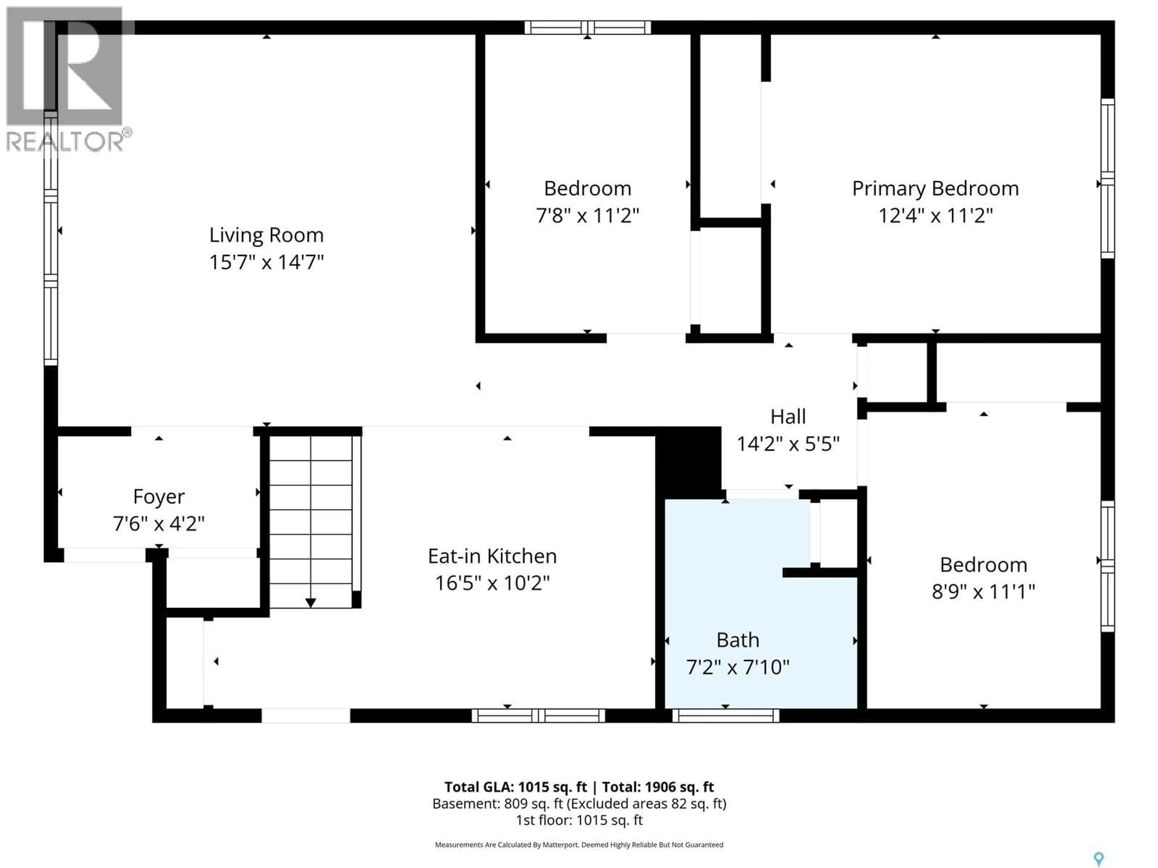 Floor plan for 48 BELL CRESCENT, Saskatoon Saskatchewan S7J2W3