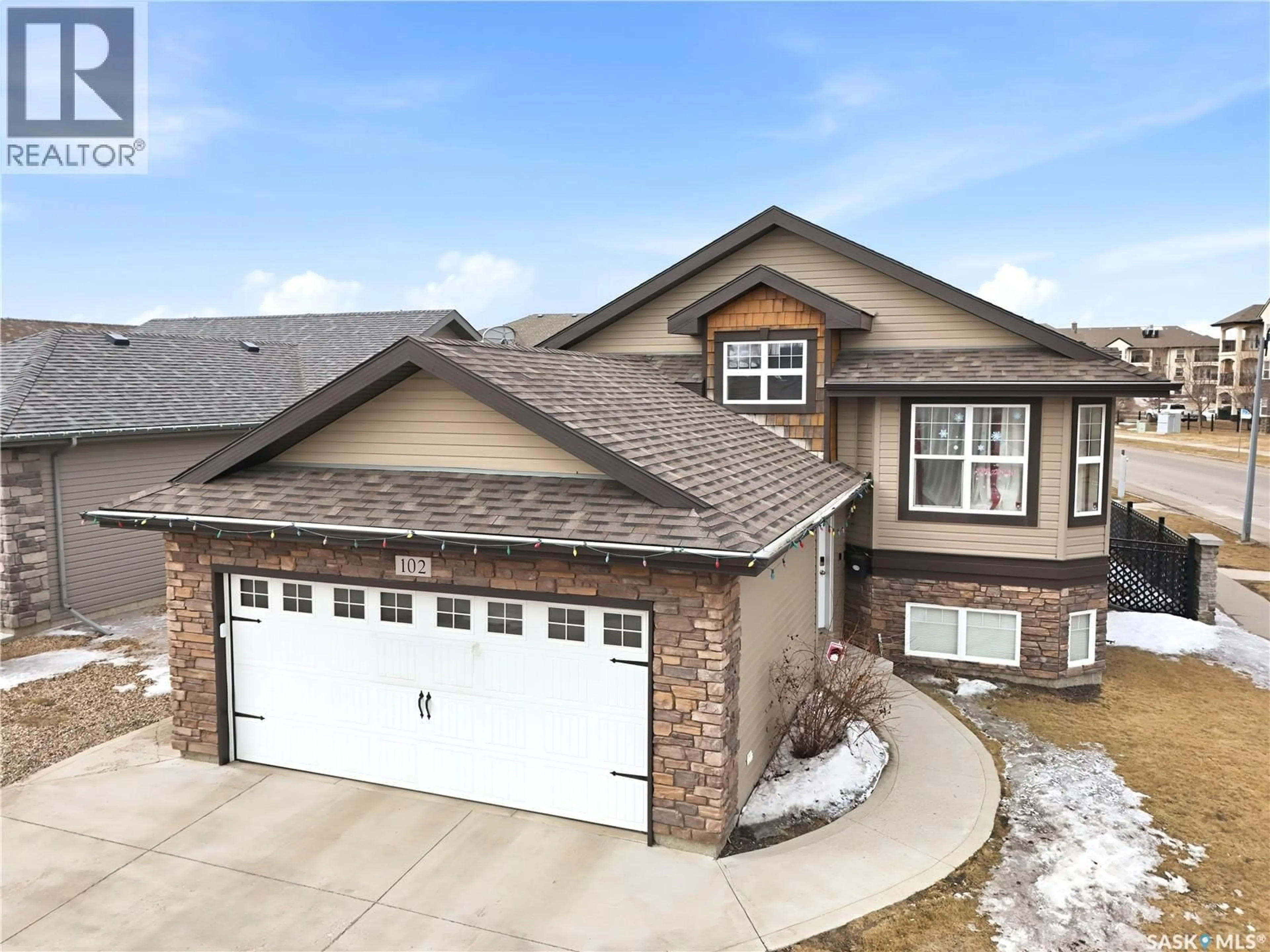 Home with brick exterior material, street for 102 WHALLEY CRESCENT, Saskatoon Saskatchewan S7T0H9