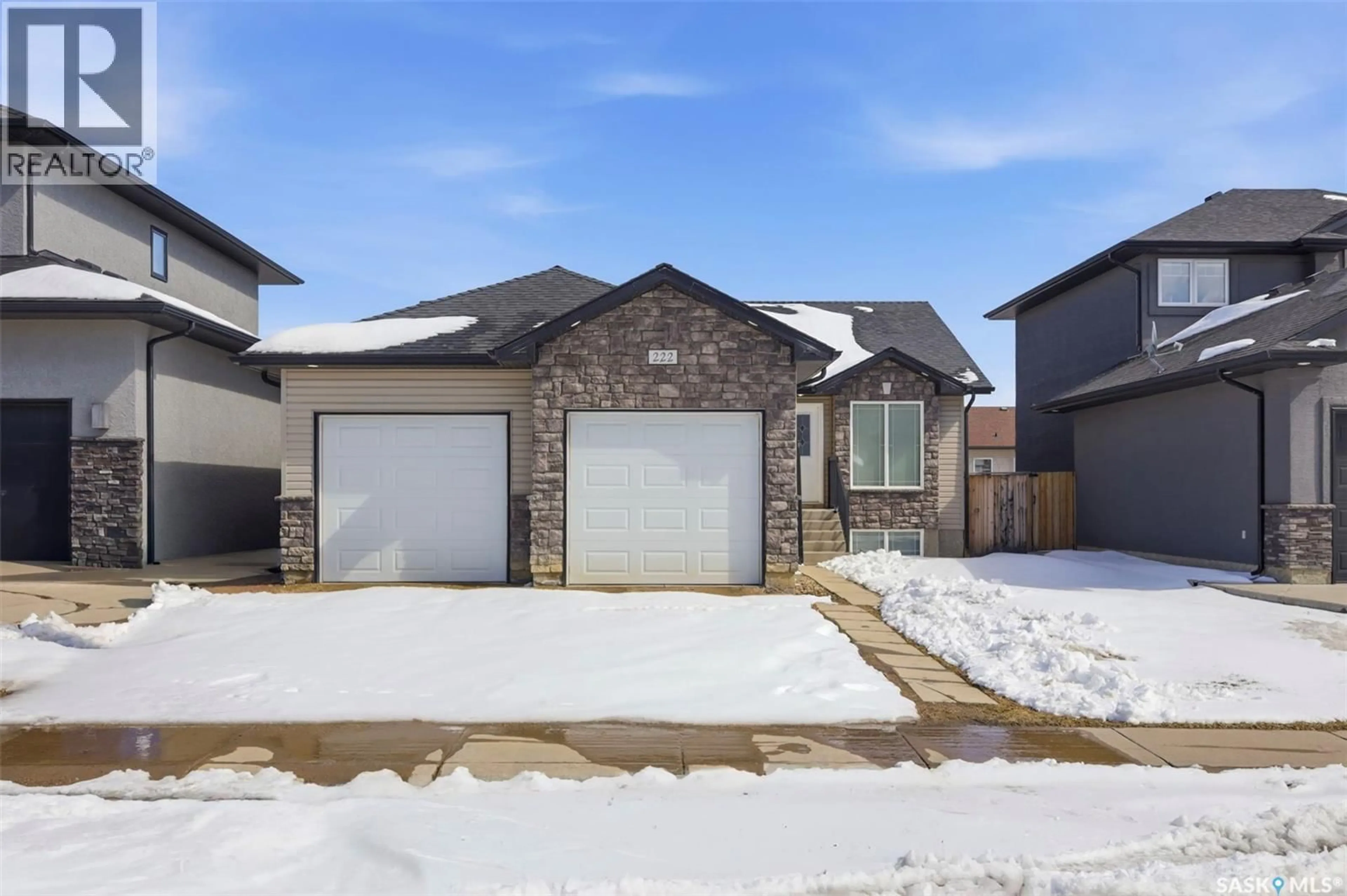 Home with brick exterior material, street for 222 FLEMING CRESCENT, Saskatoon Saskatchewan S7W0E7