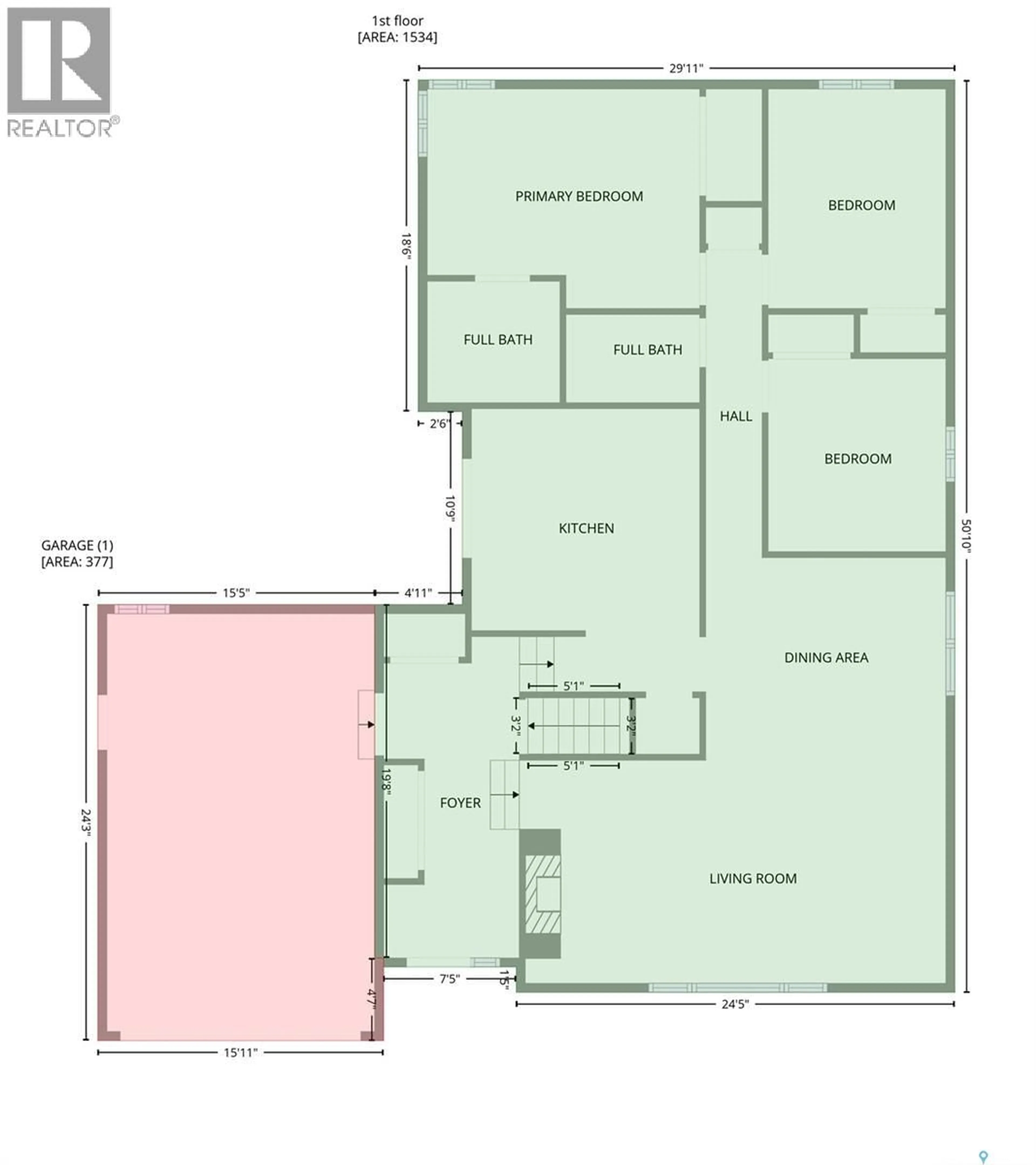 Floor plan for 302 BENTHAM CRESCENT, Saskatoon Saskatchewan S7N3V4