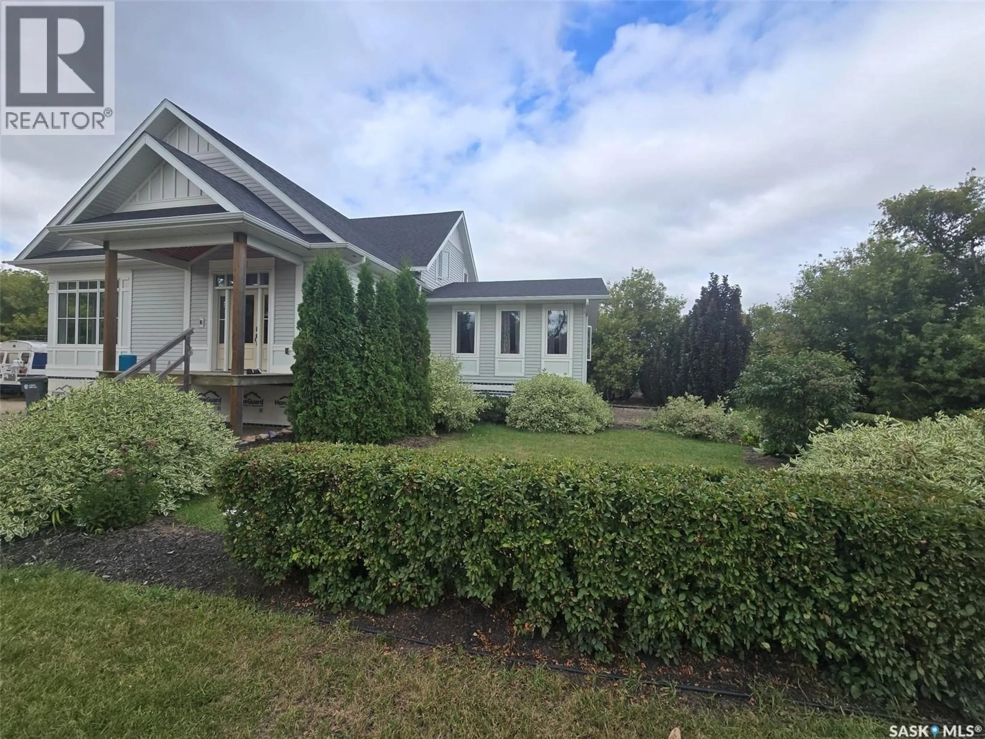 A pic from outside/outdoor area/front of a property/back of a property/a pic from drone, mountain view for 1306 ASSINIBOIA AVENUE, Grenfell Saskatchewan S0G2B0