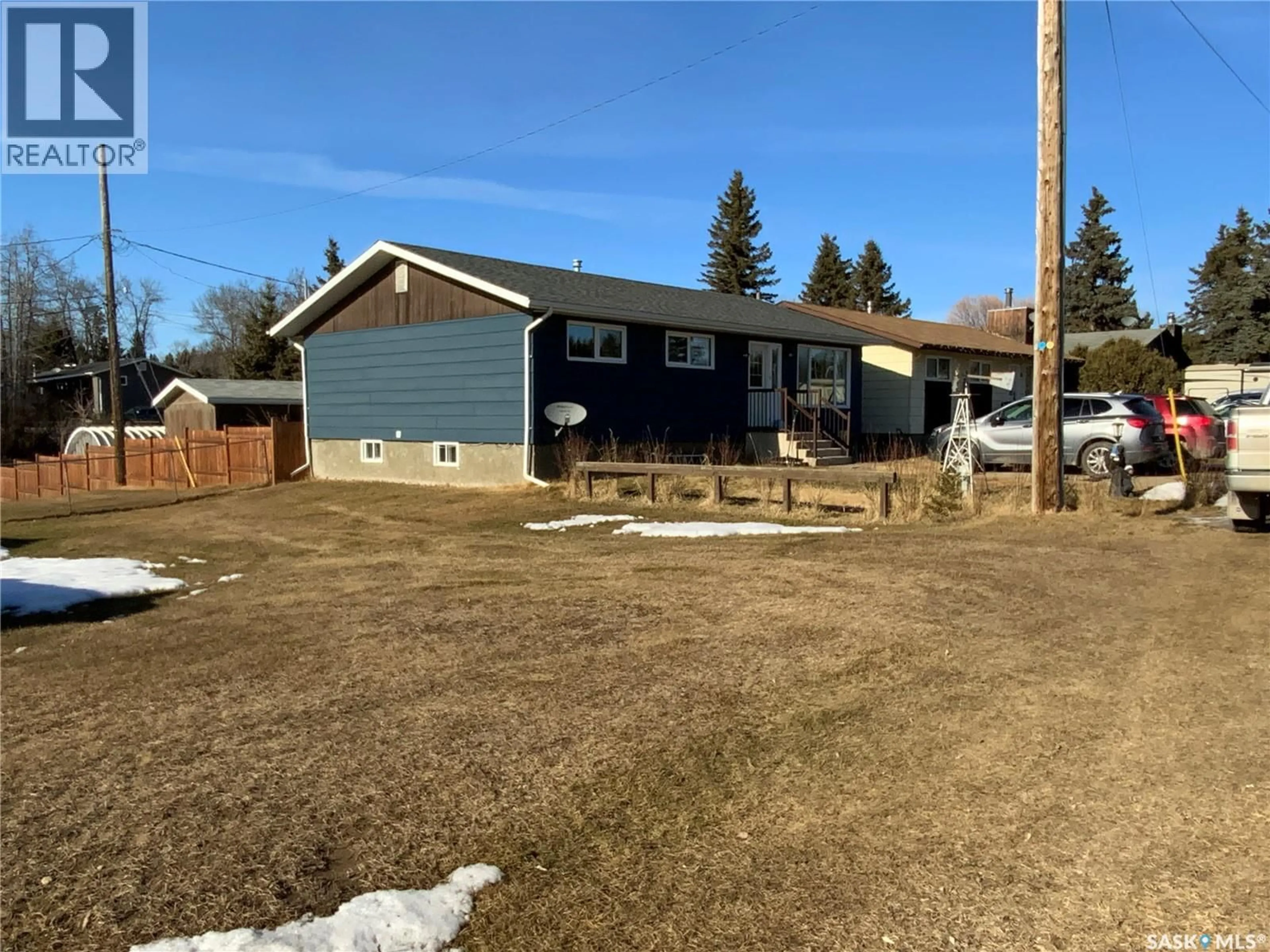 A pic from outside/outdoor area/front of a property/back of a property/a pic from drone, street for 94 GILBERT STREET, Big River Saskatchewan S0J0E0