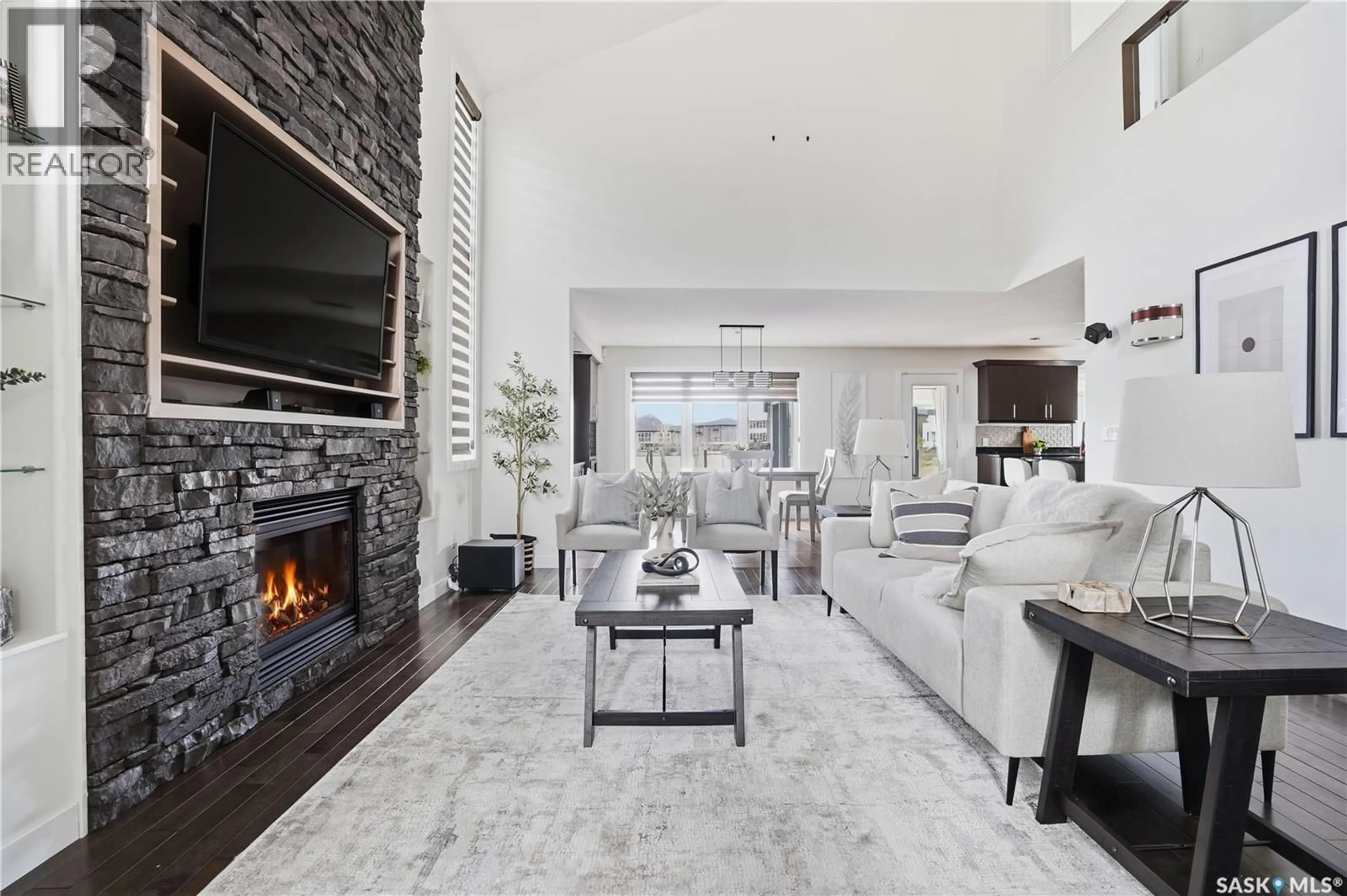 Living room with furniture, unknown for E - 4128 GREEN WILLOW TERRACE, Regina Saskatchewan S4V1M3