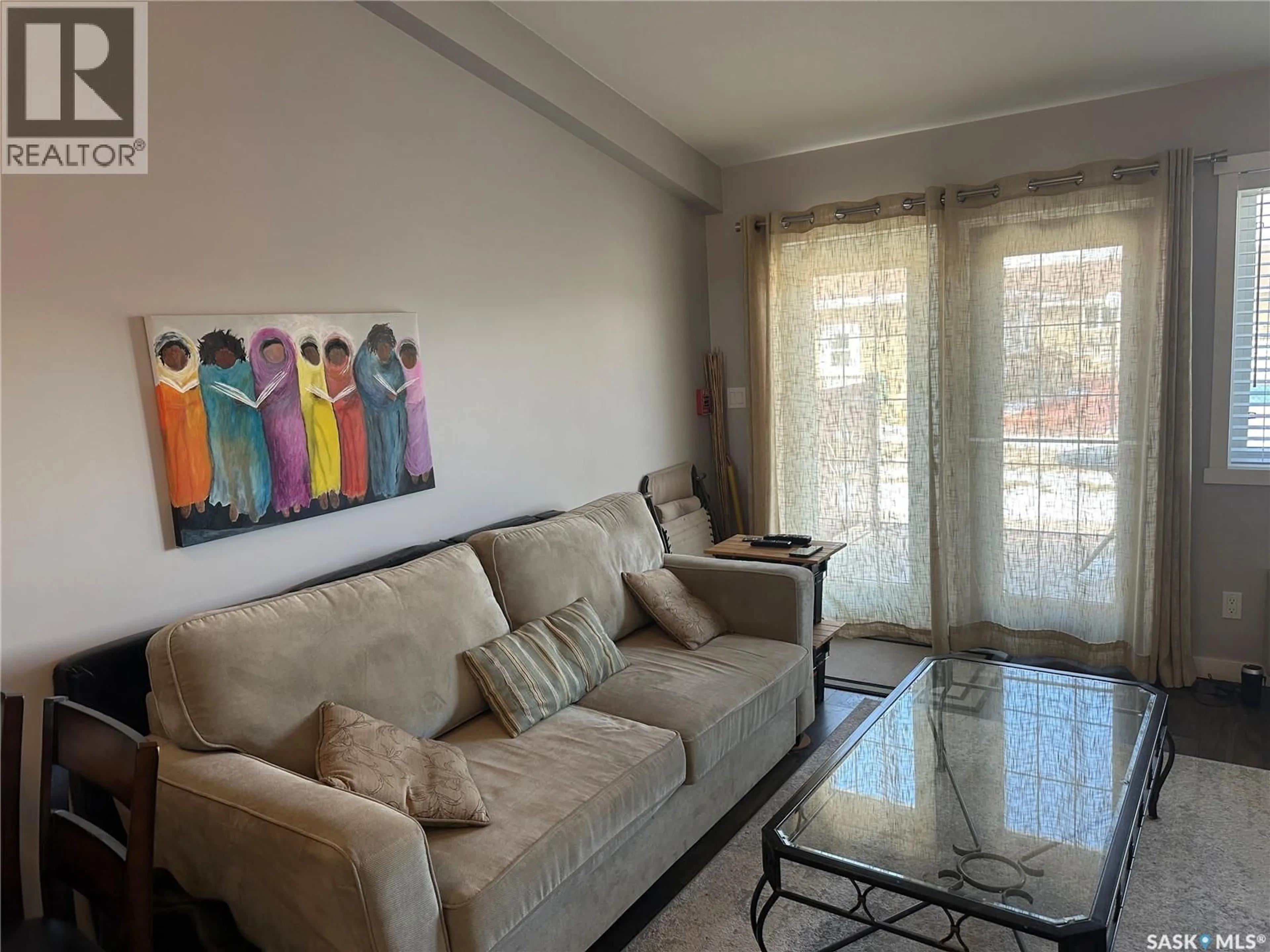 Living room with furniture, unknown for 32 1250 AARO AVENUE, Elbow Saskatchewan S0H1J0