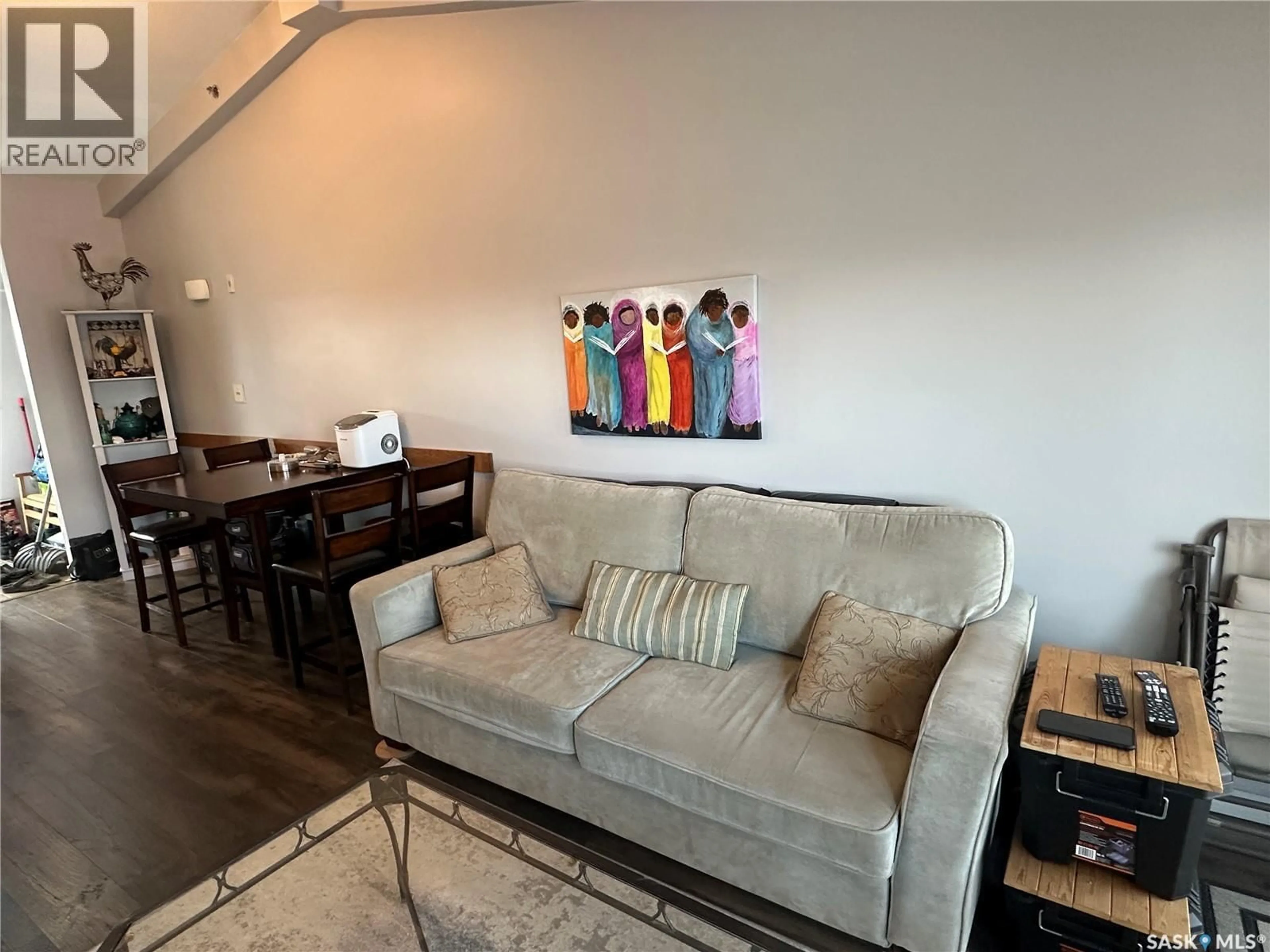 Living room with furniture, unknown for 32 1250 AARO AVENUE, Elbow Saskatchewan S0H1J0