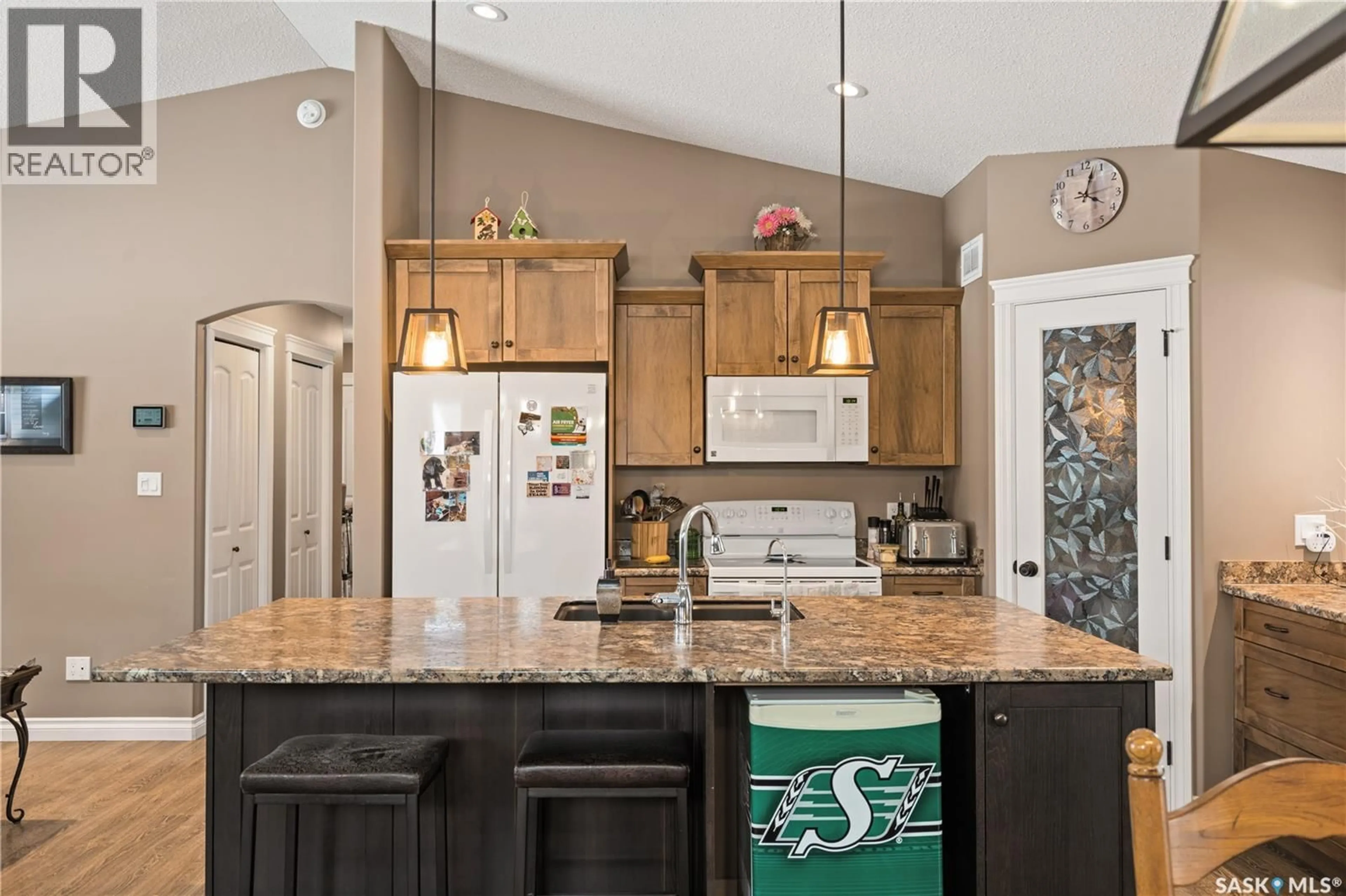 Open concept kitchen, ceramic/tile floor for 301 BIRCH STREET, Goodsoil Saskatchewan S0M1A0
