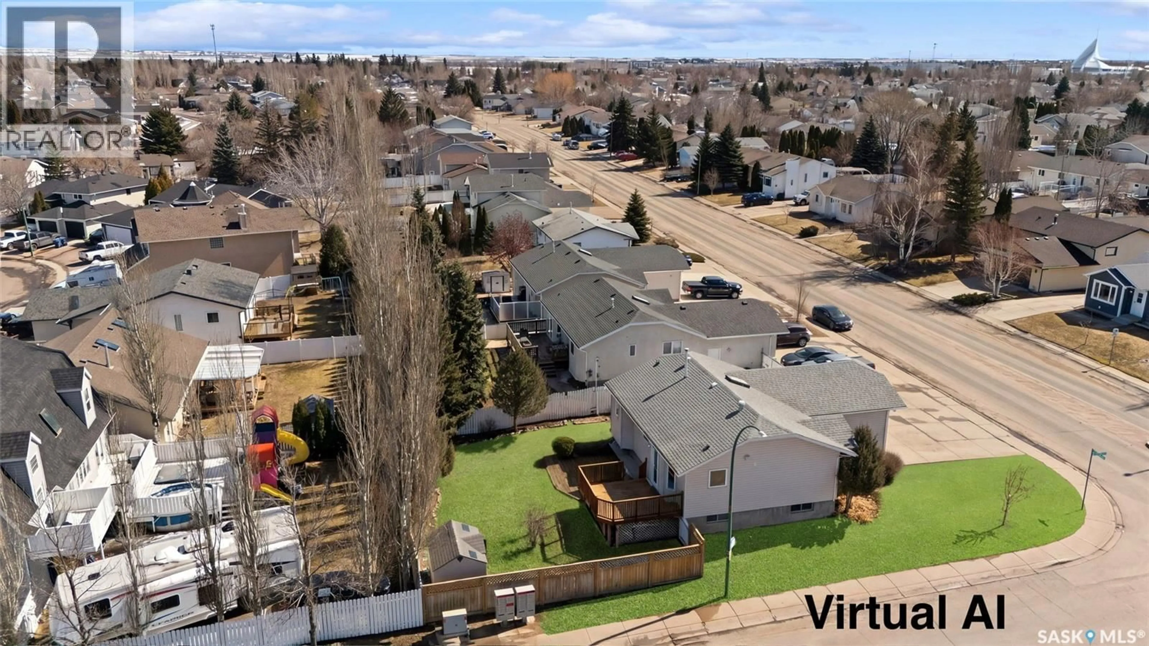 A pic from outside/outdoor area/front of a property/back of a property/a pic from drone, mountain view for 203 KONIHOWSKI ROAD, Saskatoon Saskatchewan S7S1B2