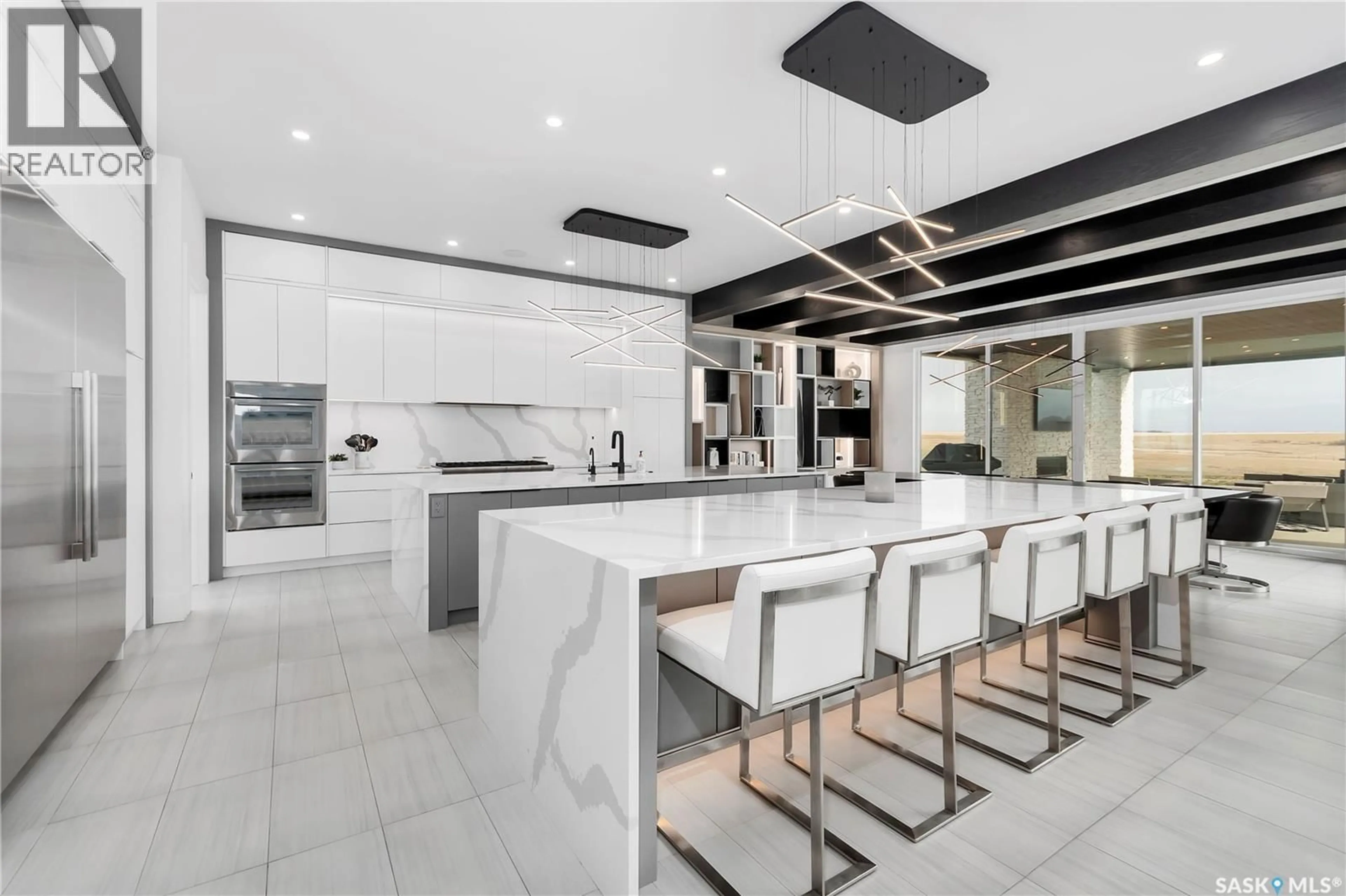 Contemporary kitchen, ceramic/tile floor for REGINA VIEW ACREAGE, Sherwood Rm No. 159 Saskatchewan S4K0A3