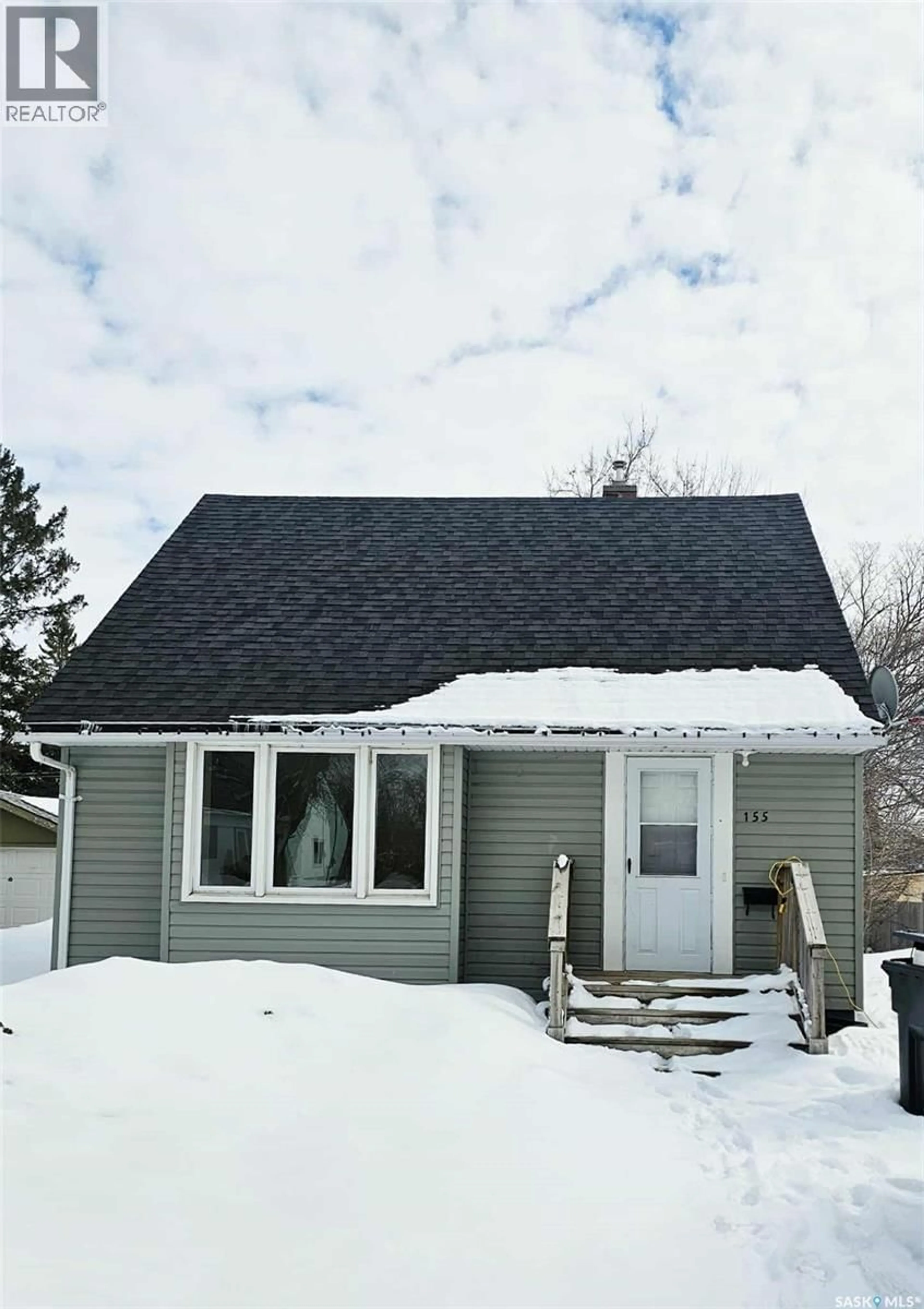 Home with vinyl exterior material, street for 155 PEAKER AVENUE, Yorkton Saskatchewan S3N1S6