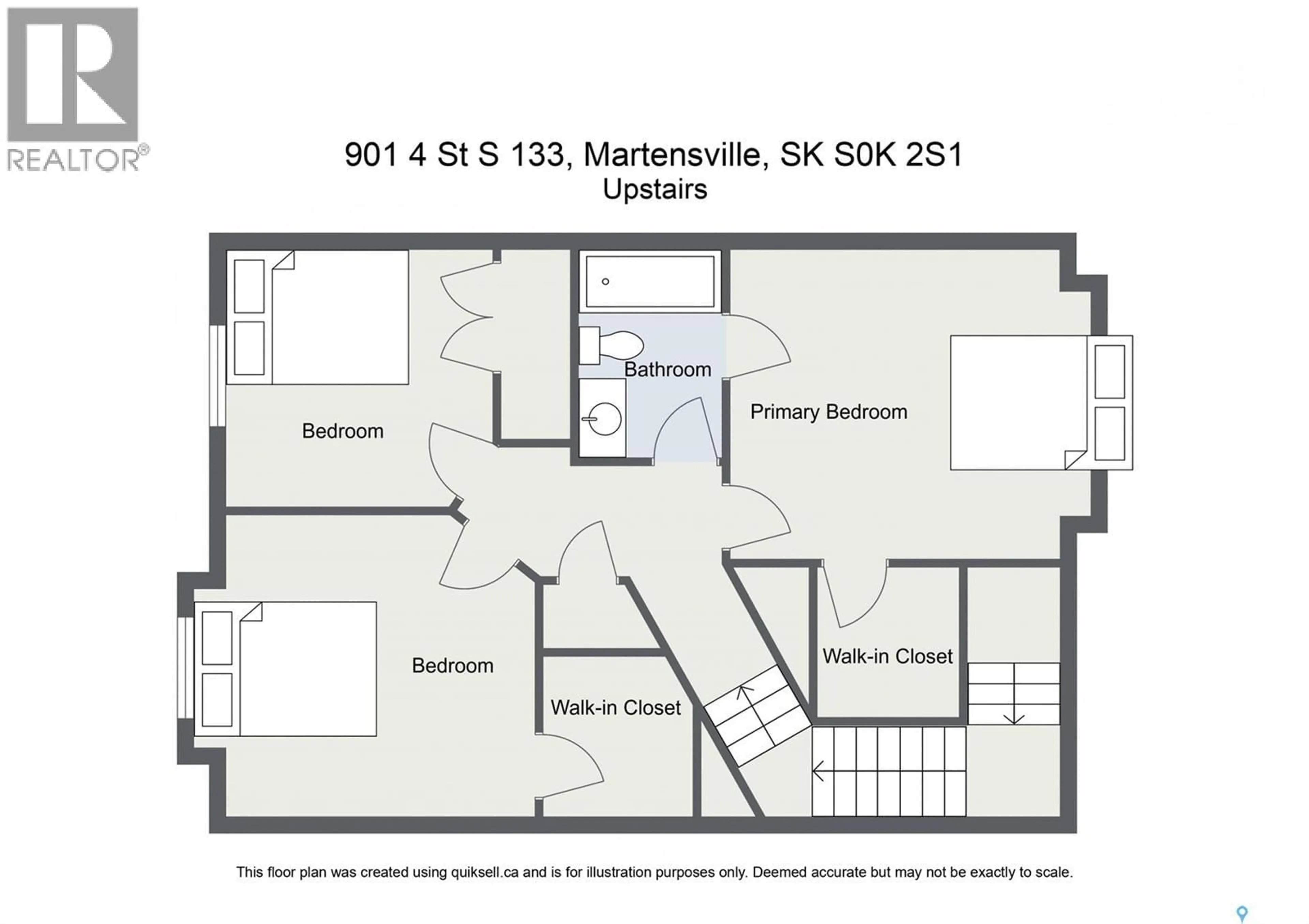 Floor plan for S - 133 901 4TH STREET, Martensville Saskatchewan S0K2S1