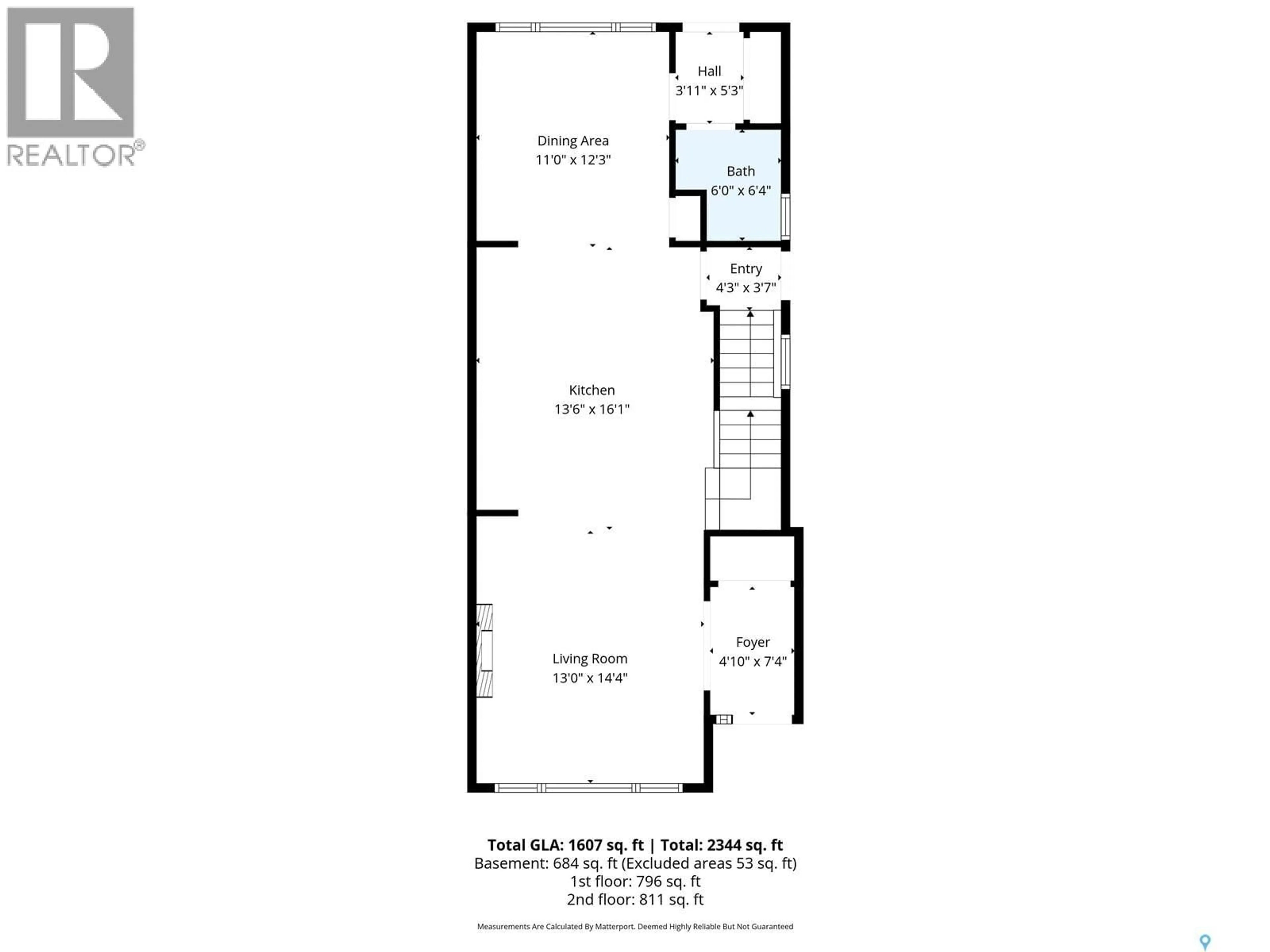 Floor plan for 512 7TH STREET, Saskatoon Saskatchewan S7H0X7