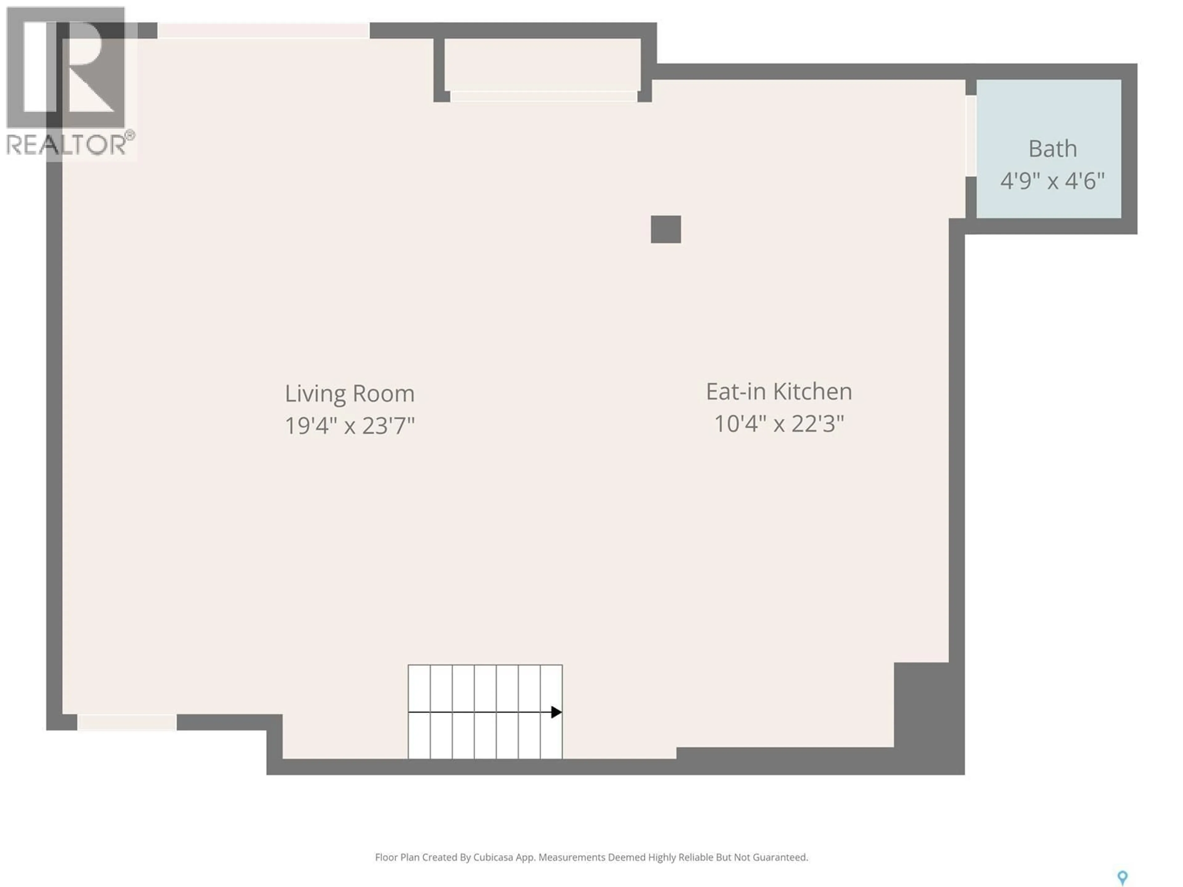 Floor plan for E - 528 120 23RD STREET, Saskatoon Saskatchewan S7K0K8
