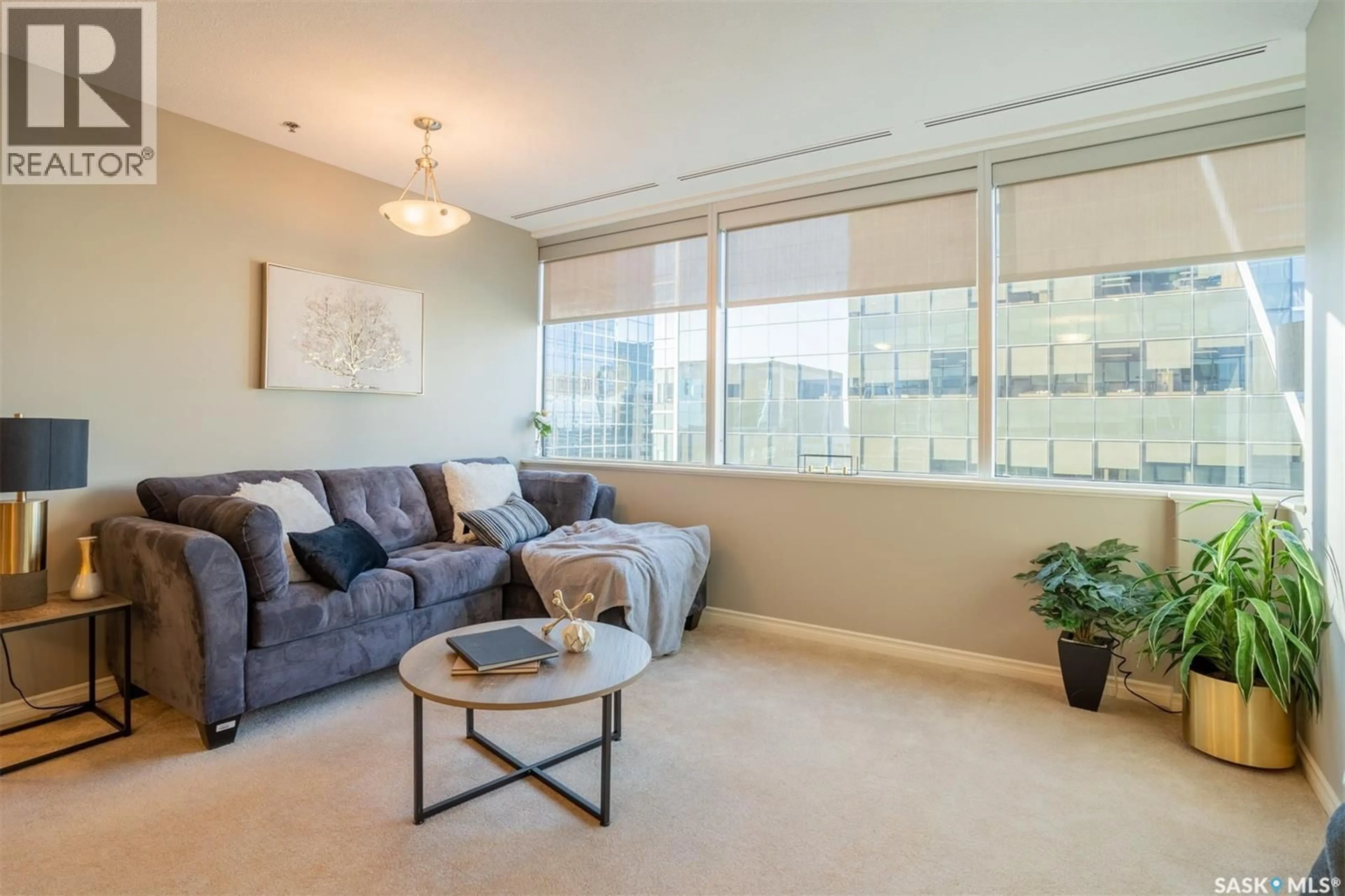 Living room with furniture, carpet floor for 1002 1914 HAMILTON STREET, Regina Saskatchewan S4P3N6