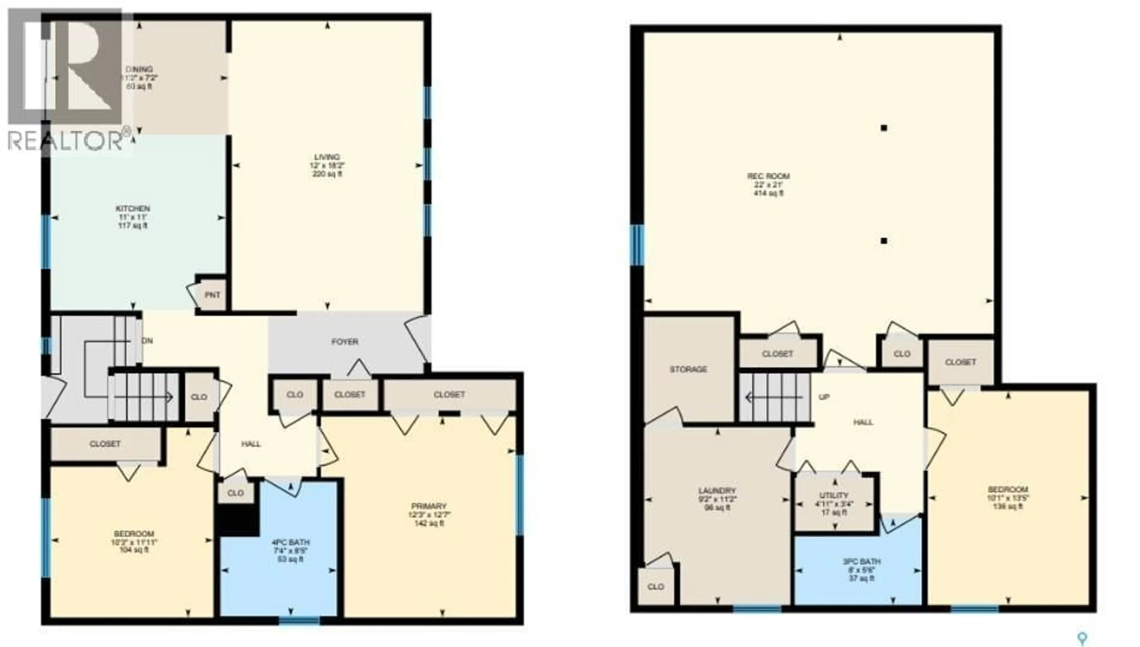 Floor plan for 305 CHURCHILL DRIVE, Melfort Saskatchewan S0E1A0