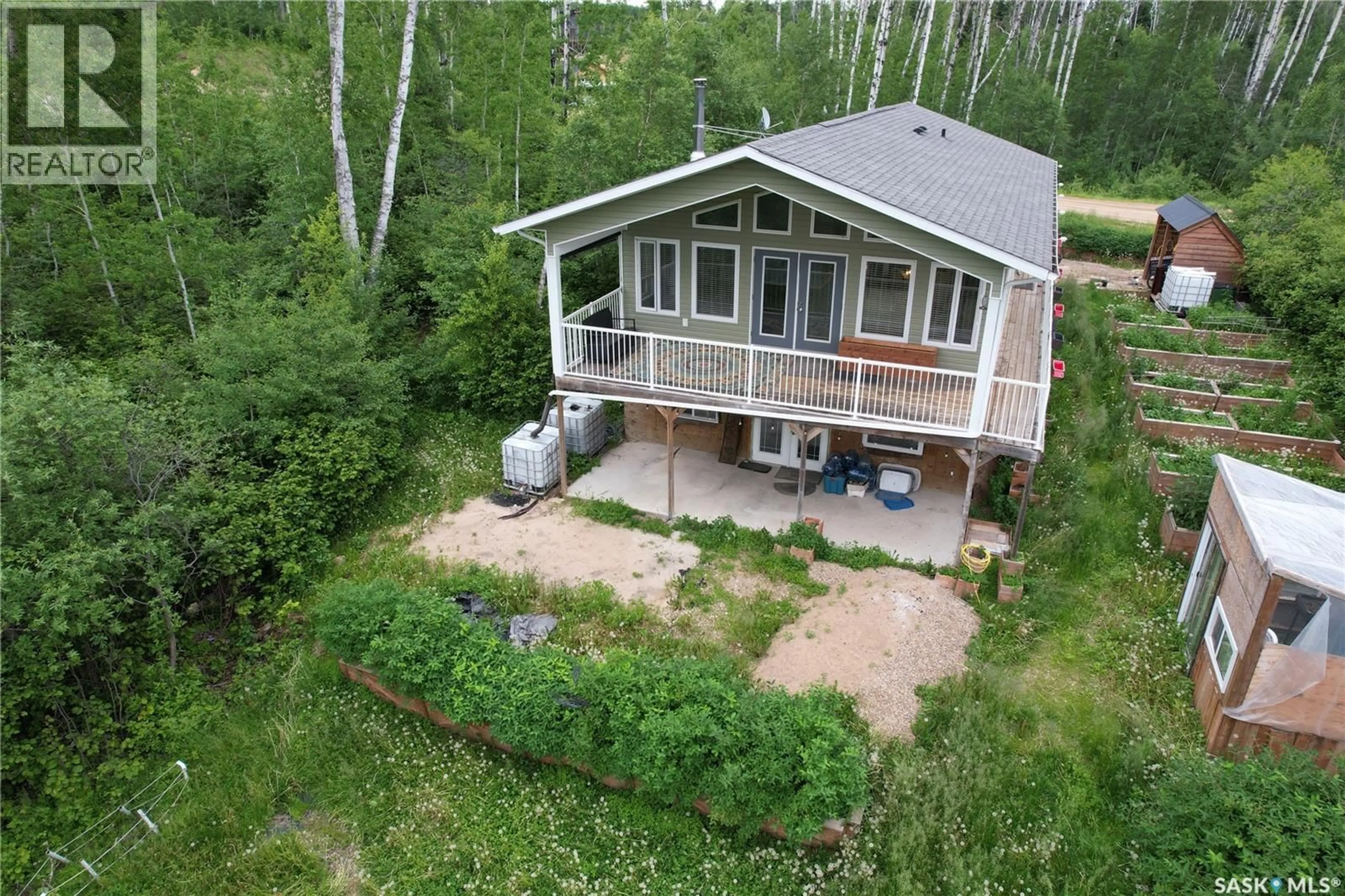 A pic from outside/outdoor area/front of a property/back of a property/a pic from drone, unknown for 9 TRANQUILITY PLACE, Big River Rm No. 555 Saskatchewan S0J0E0