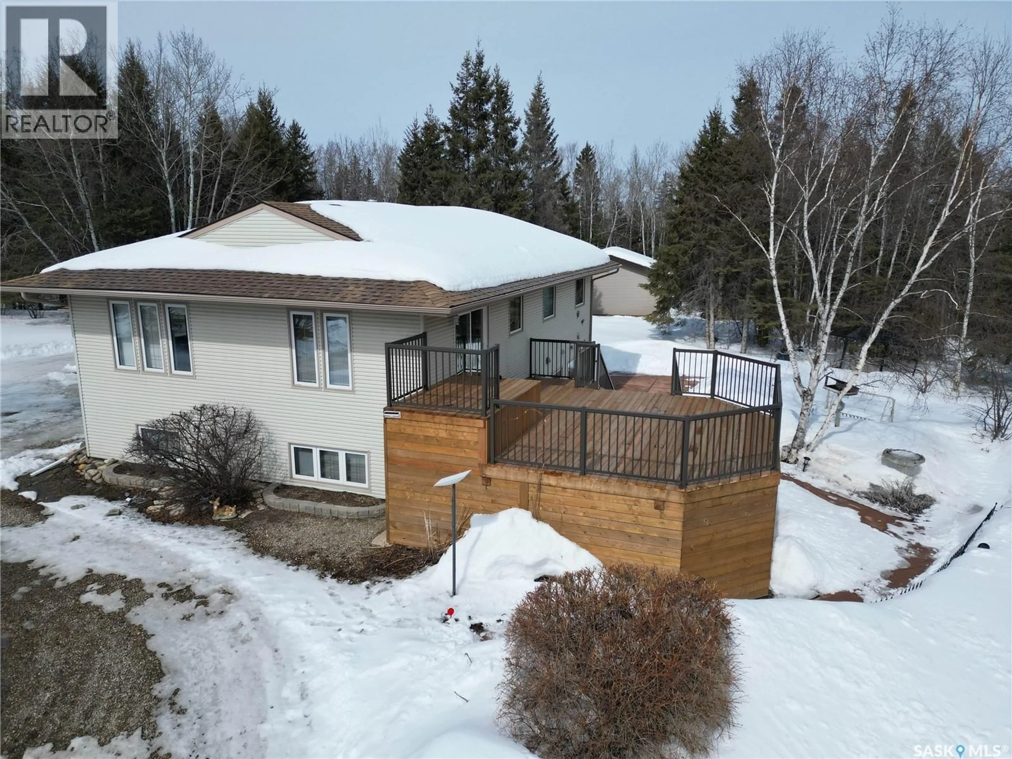 A pic from outside/outdoor area/front of a property/back of a property/a pic from drone, unknown for 108 POPLAR CRESCENT, Paddockwood Rm No. 520 Saskatchewan S0J0N0