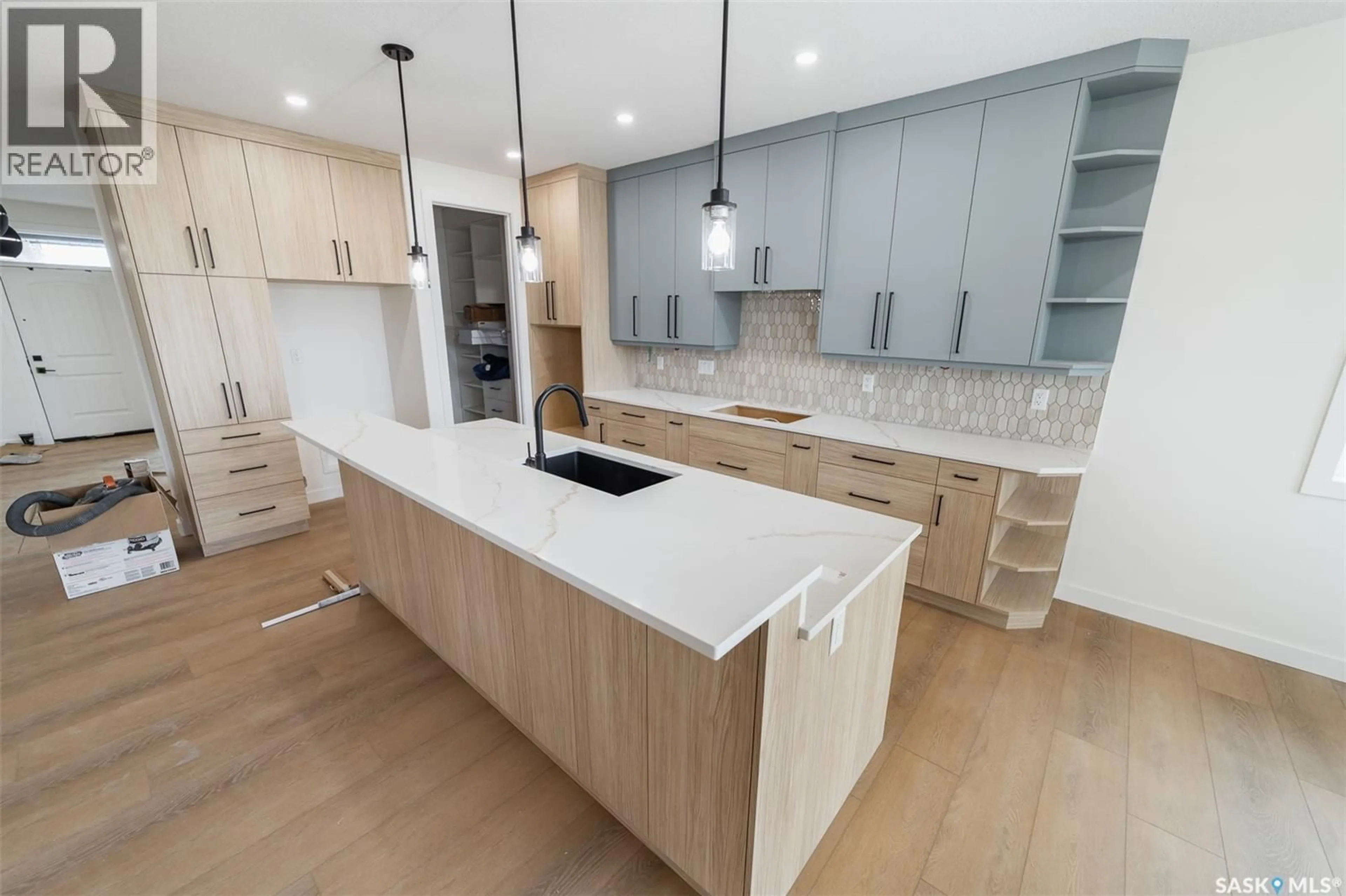 Open concept kitchen, unknown for E - 74 EMERALD RIDGE, White City Saskatchewan S4L0A8