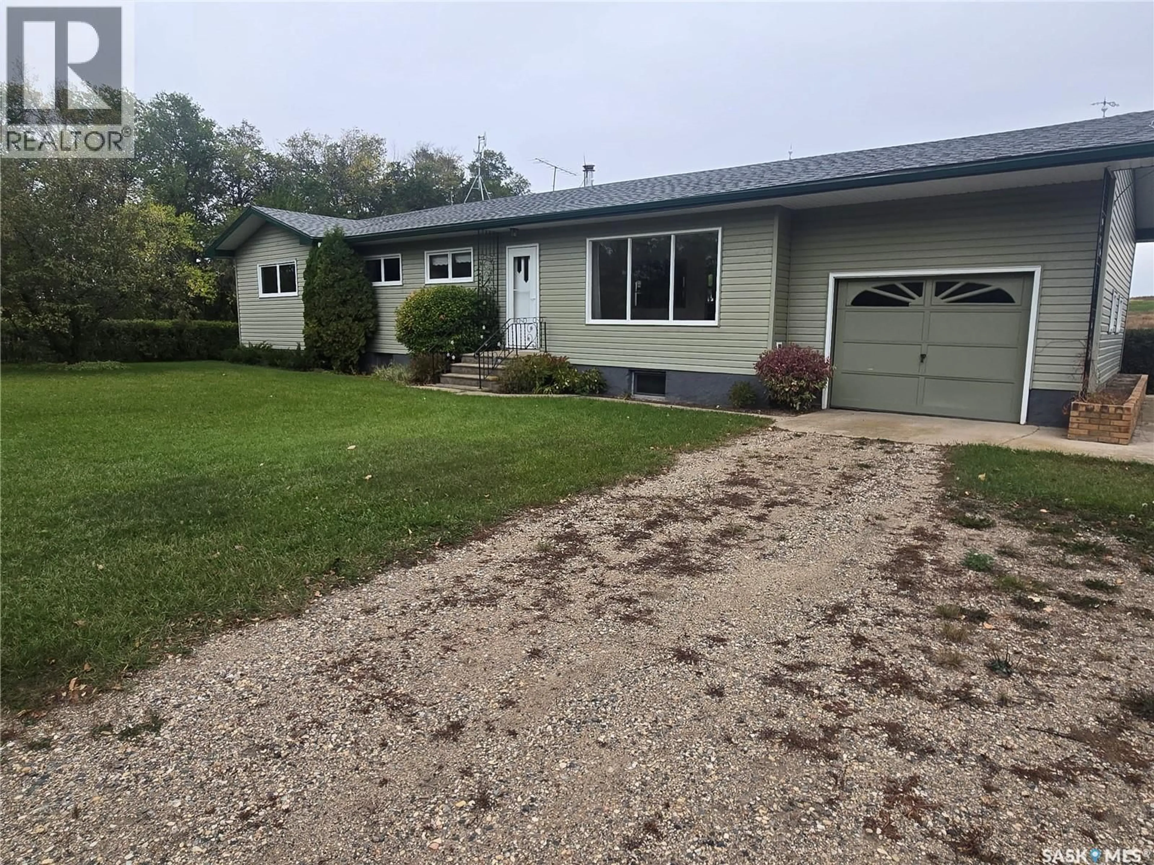 A pic from outside/outdoor area/front of a property/back of a property/a pic from drone, street for KUNTZ ACREAGE, Grayson Rm No. 184 Saskatchewan S0A0A5