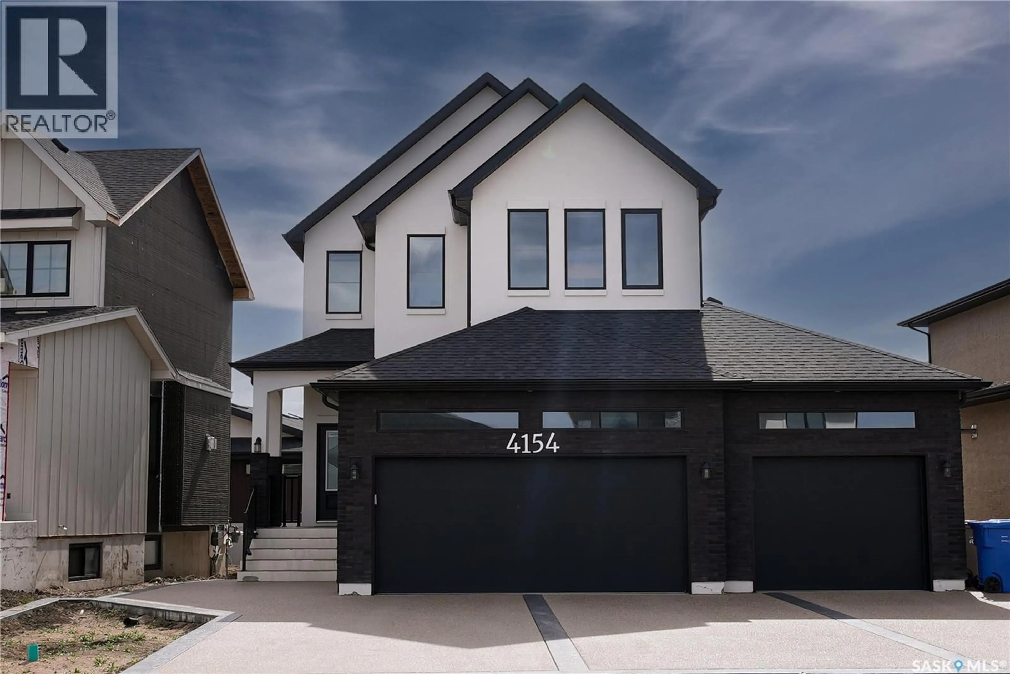 Home with vinyl exterior material, street for 4154 FIELDSTONE WAY, Regina Saskatchewan S4V3V3