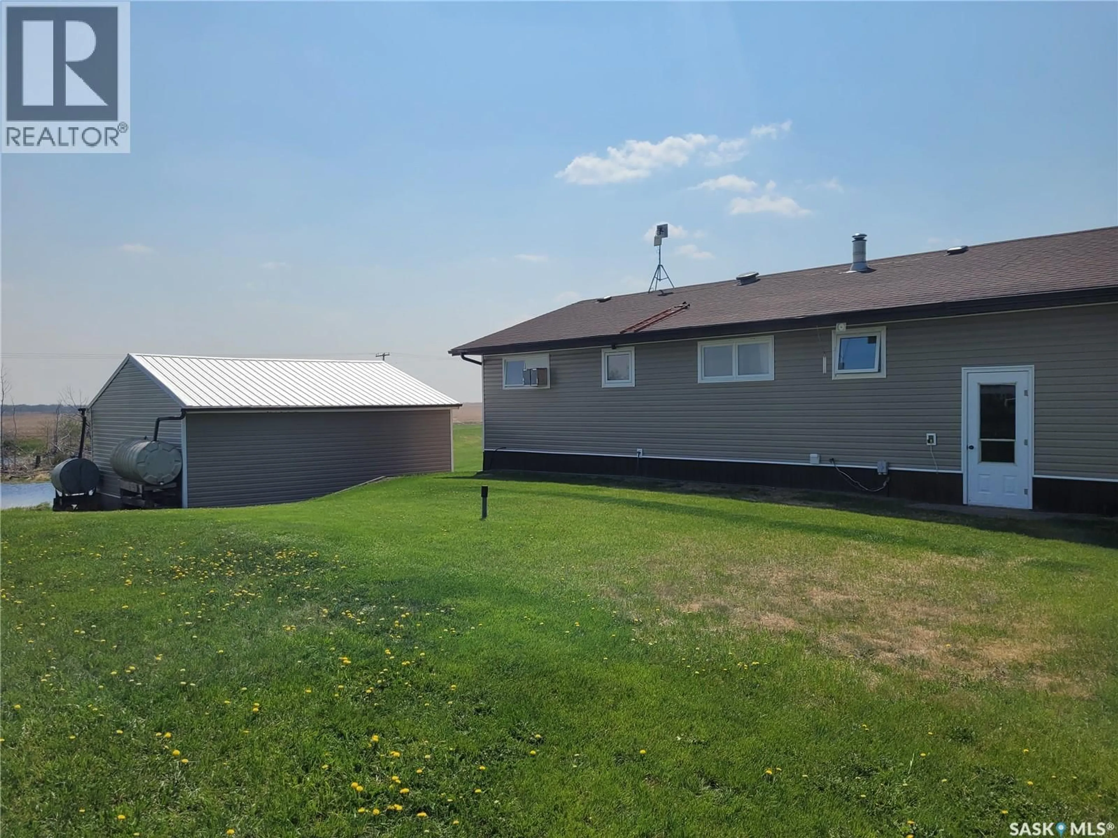 A pic from outside/outdoor area/front of a property/back of a property/a pic from drone, unknown for GONSCH ACREAGE, Longlaketon Rm No. 219 Saskatchewan S0G4L0