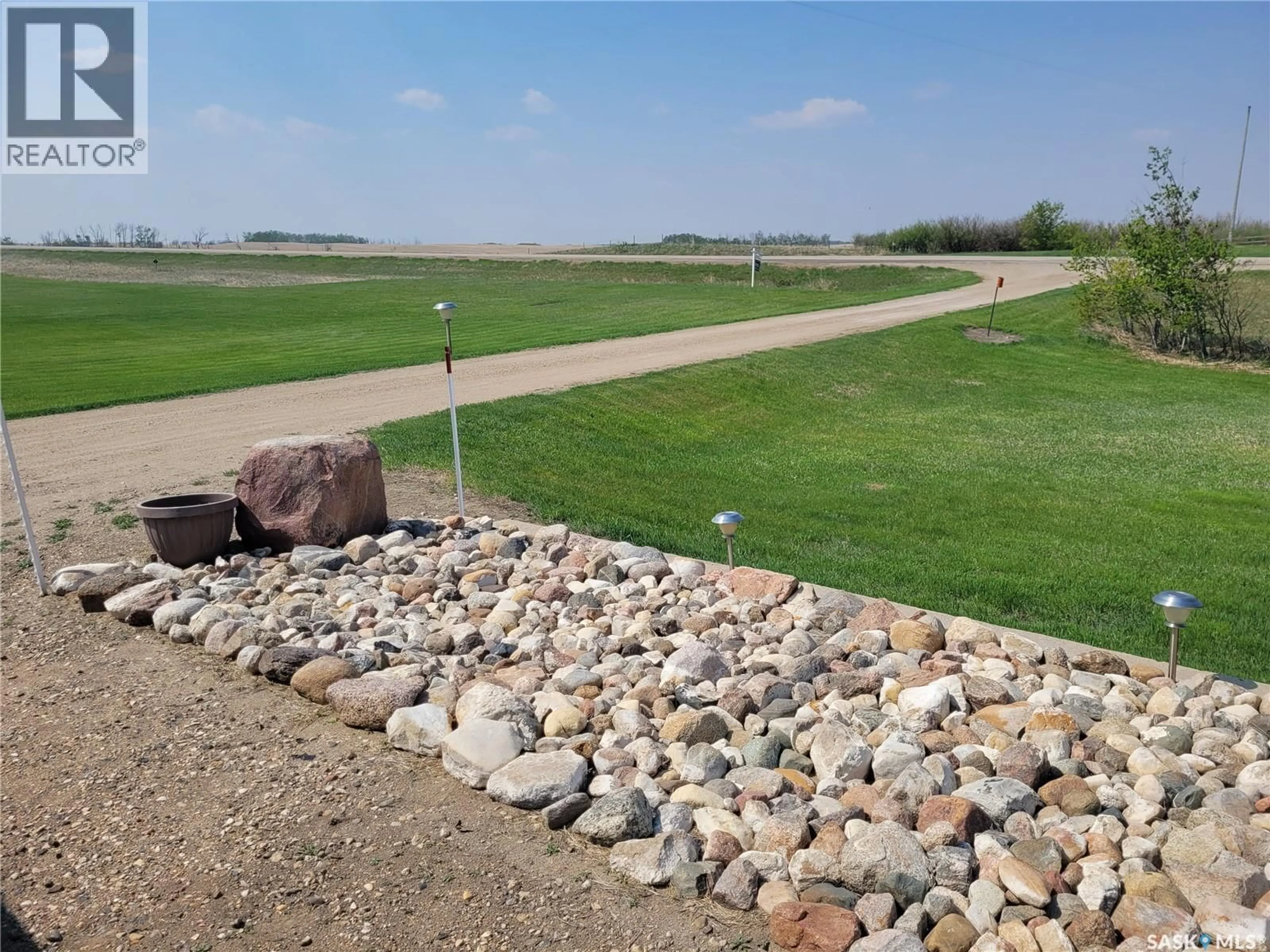 A pic from outside/outdoor area/front of a property/back of a property/a pic from drone, water/lake/river/ocean view for GONSCH ACREAGE, Longlaketon Rm No. 219 Saskatchewan S0G4L0