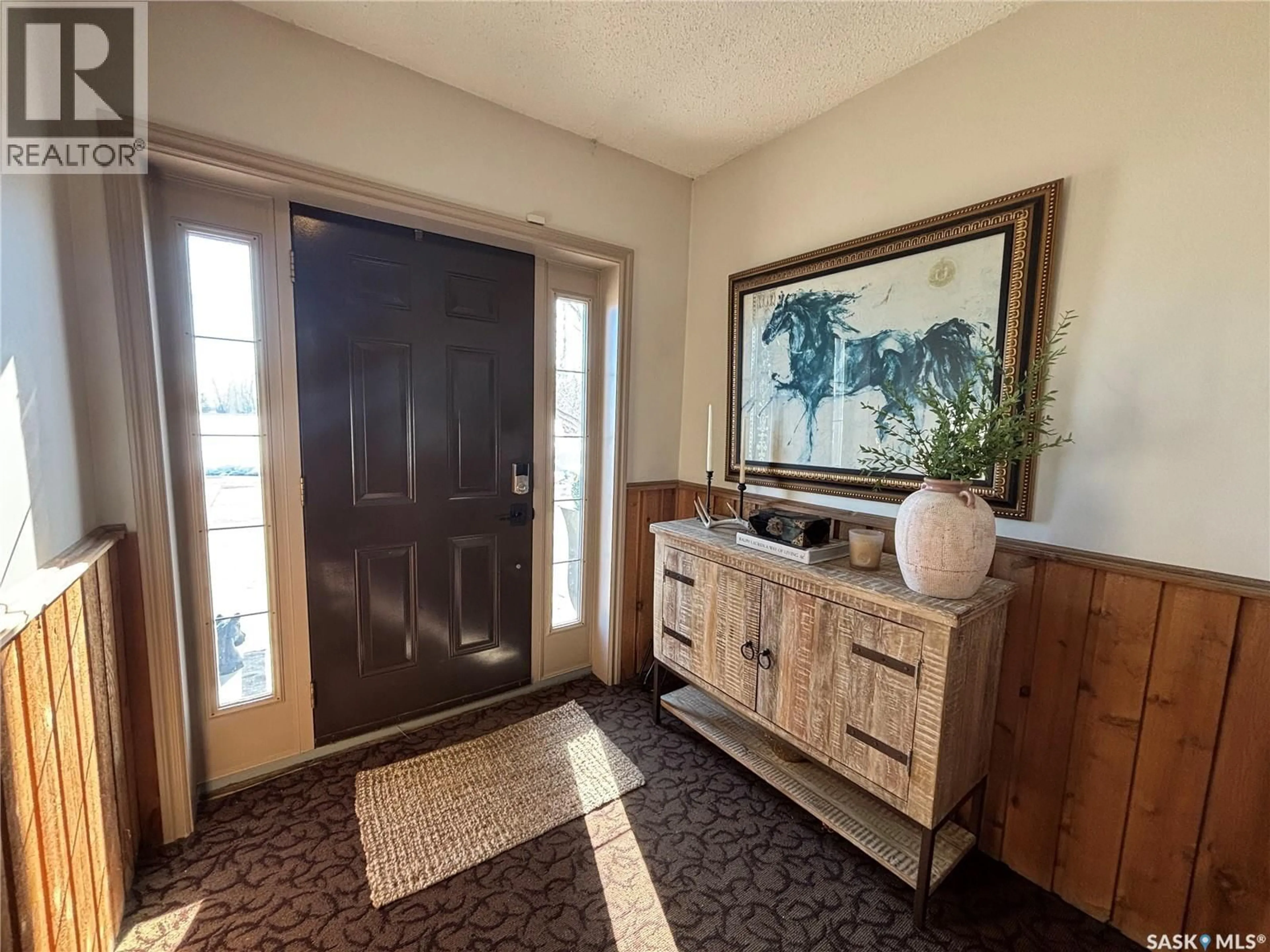 Indoor entryway for SPRUCE HILL ACREAGE, Orkney Rm No. 244 Saskatchewan S3N4K1