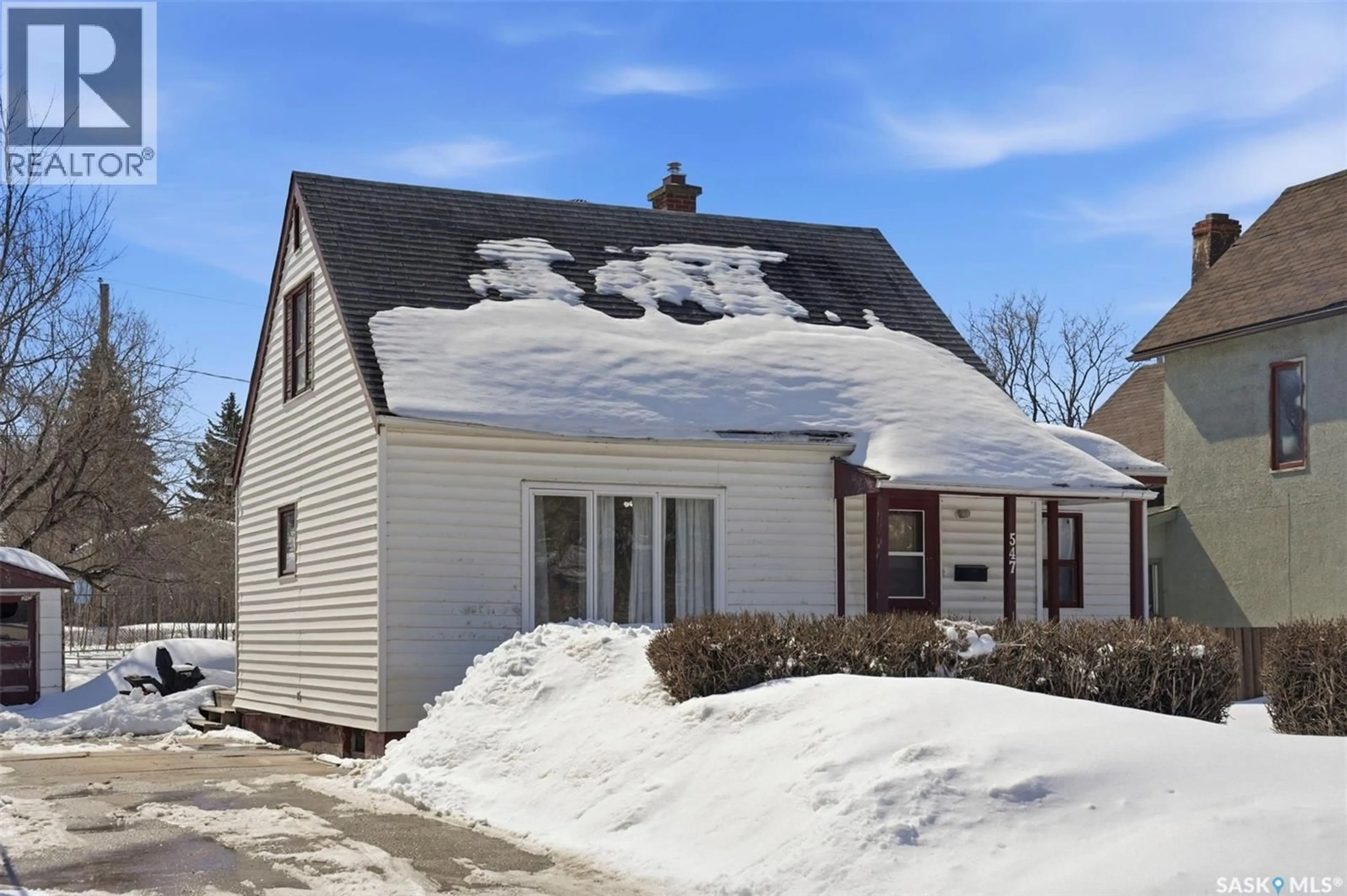 Home with vinyl exterior material, street for 547 5TH STREET, Prince Albert Saskatchewan S6V0L9