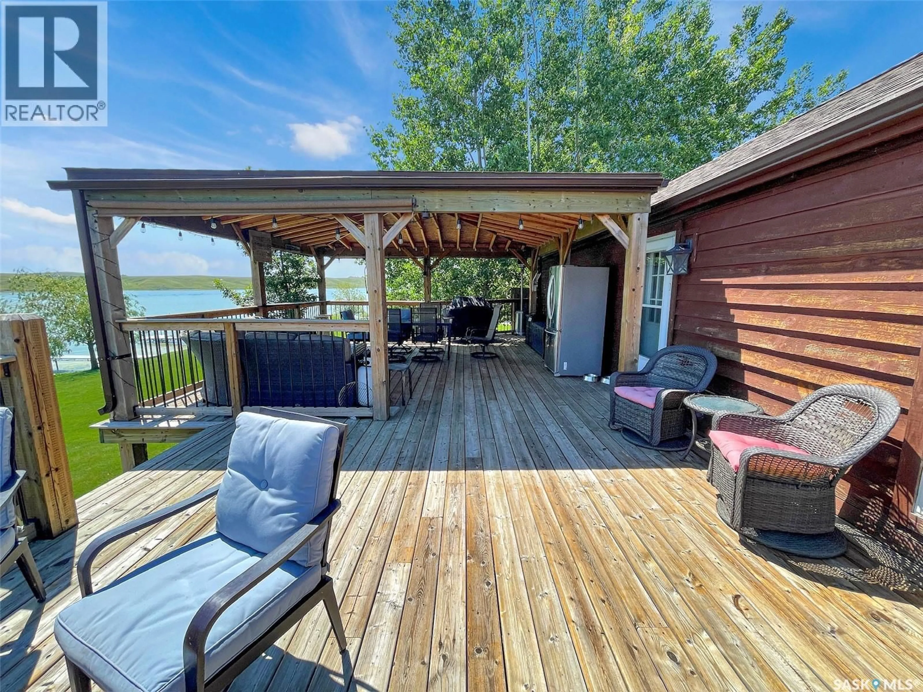 Patio, water/lake/river/ocean view for Rock Ridge RV Resort - MERILEE WAY, Webb Rm No. 138 Saskatchewan S0N2X0