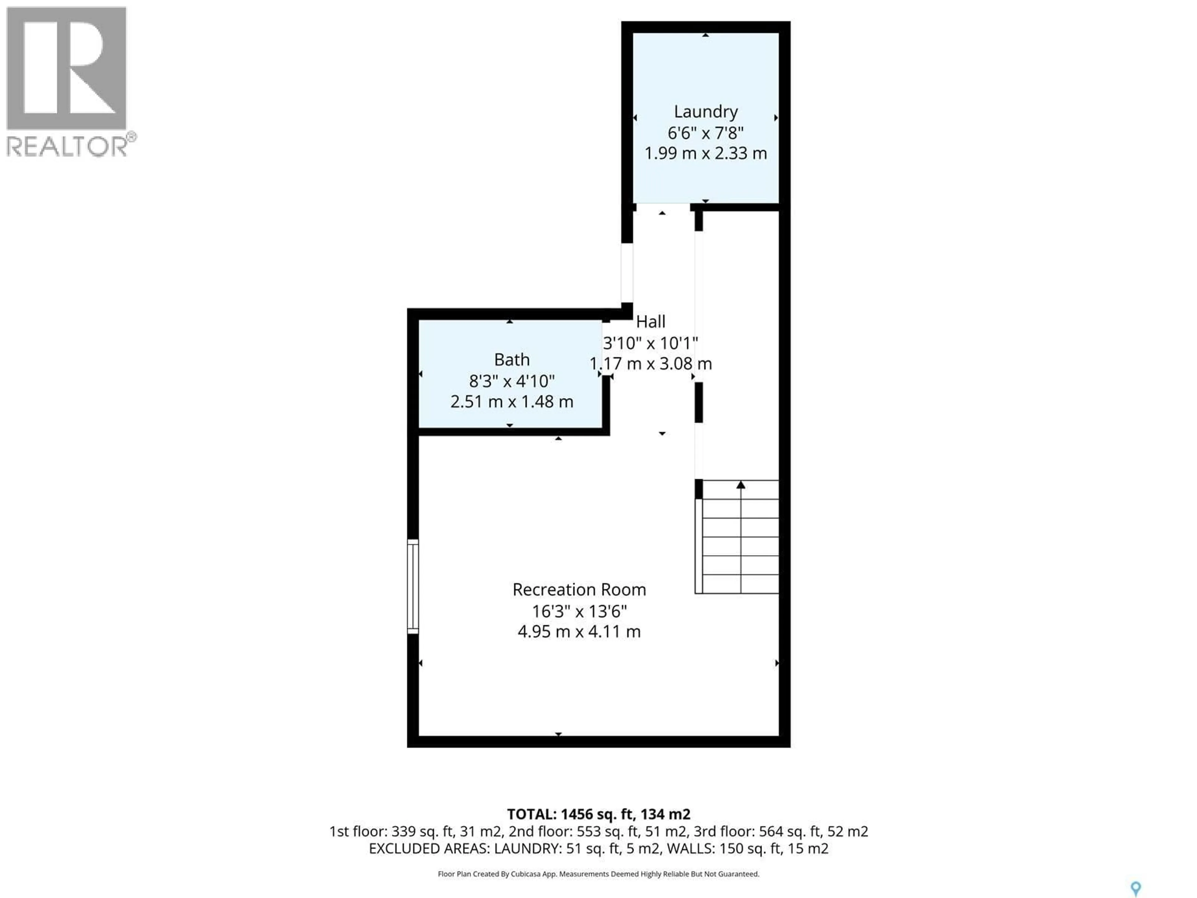 Floor plan for 370 CORNISH ROAD, Saskatoon Saskatchewan S7T0L6