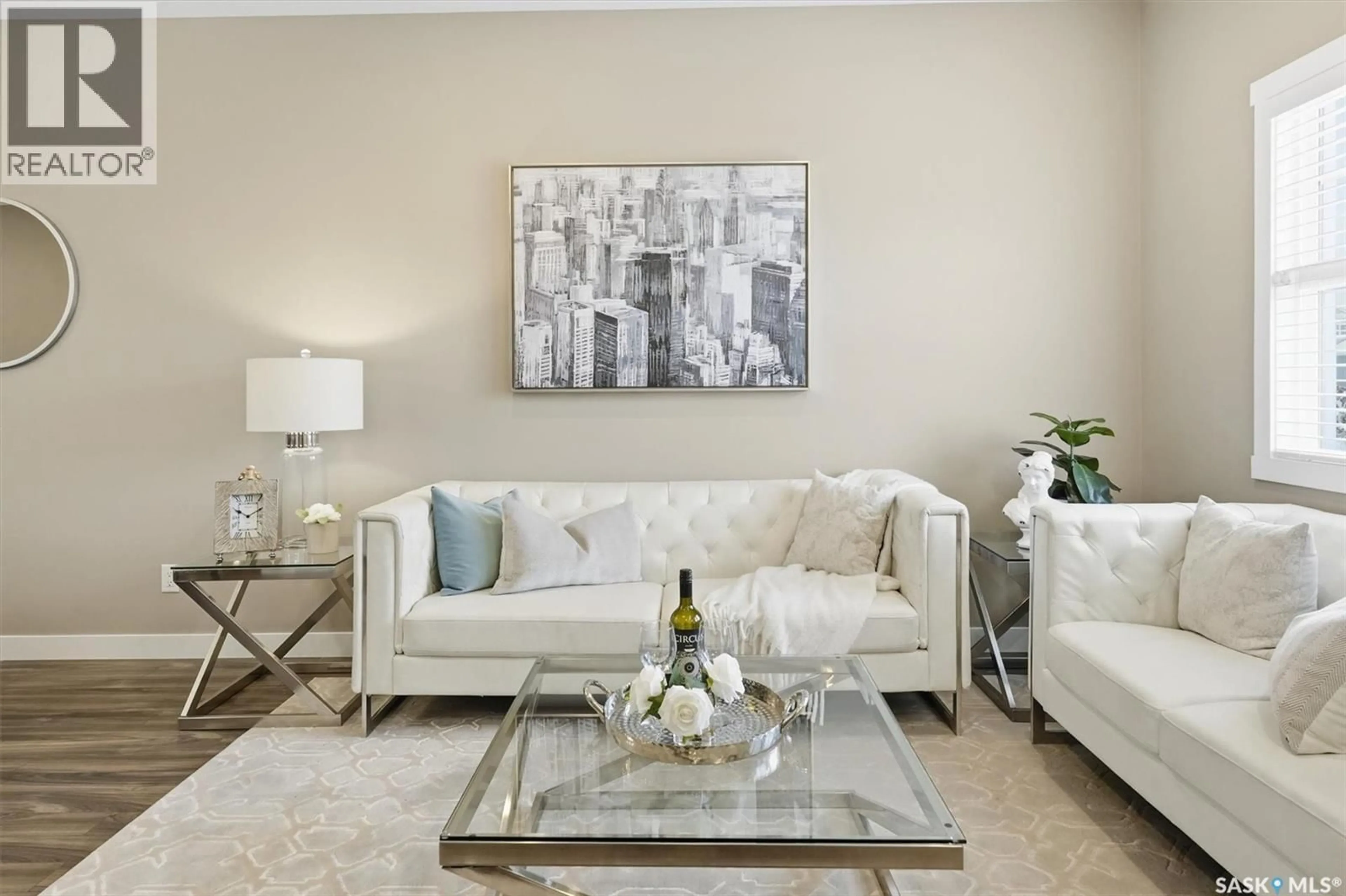 Living room with furniture, unknown for 1216 PRINGLE WAY, Saskatoon Saskatchewan S7T0X5