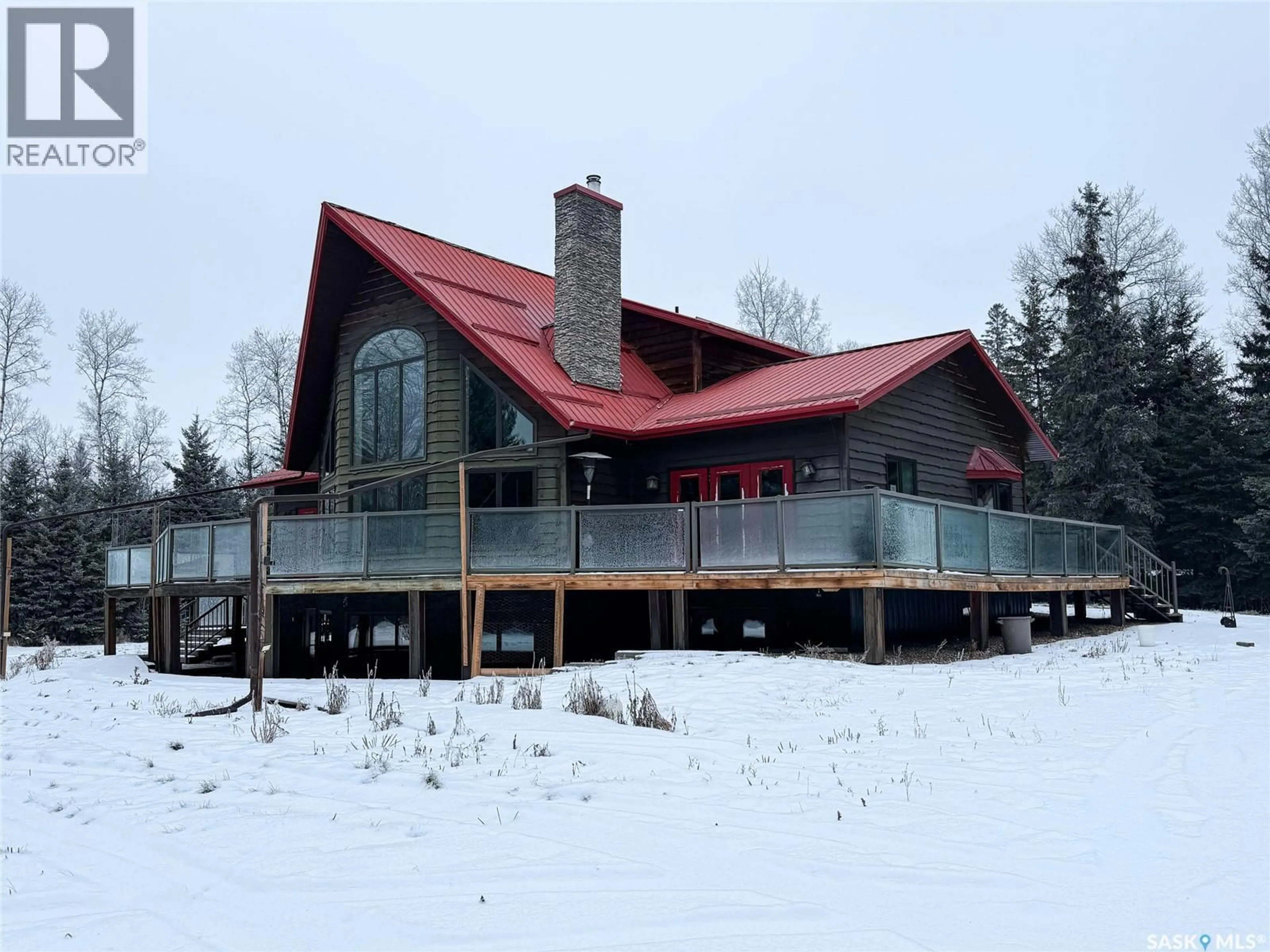 A pic from outside/outdoor area/front of a property/back of a property/a pic from drone, building for 5 ACRES SW ON HWY 4, Meadow Lake Rm No.588 Saskatchewan S9X1Y4