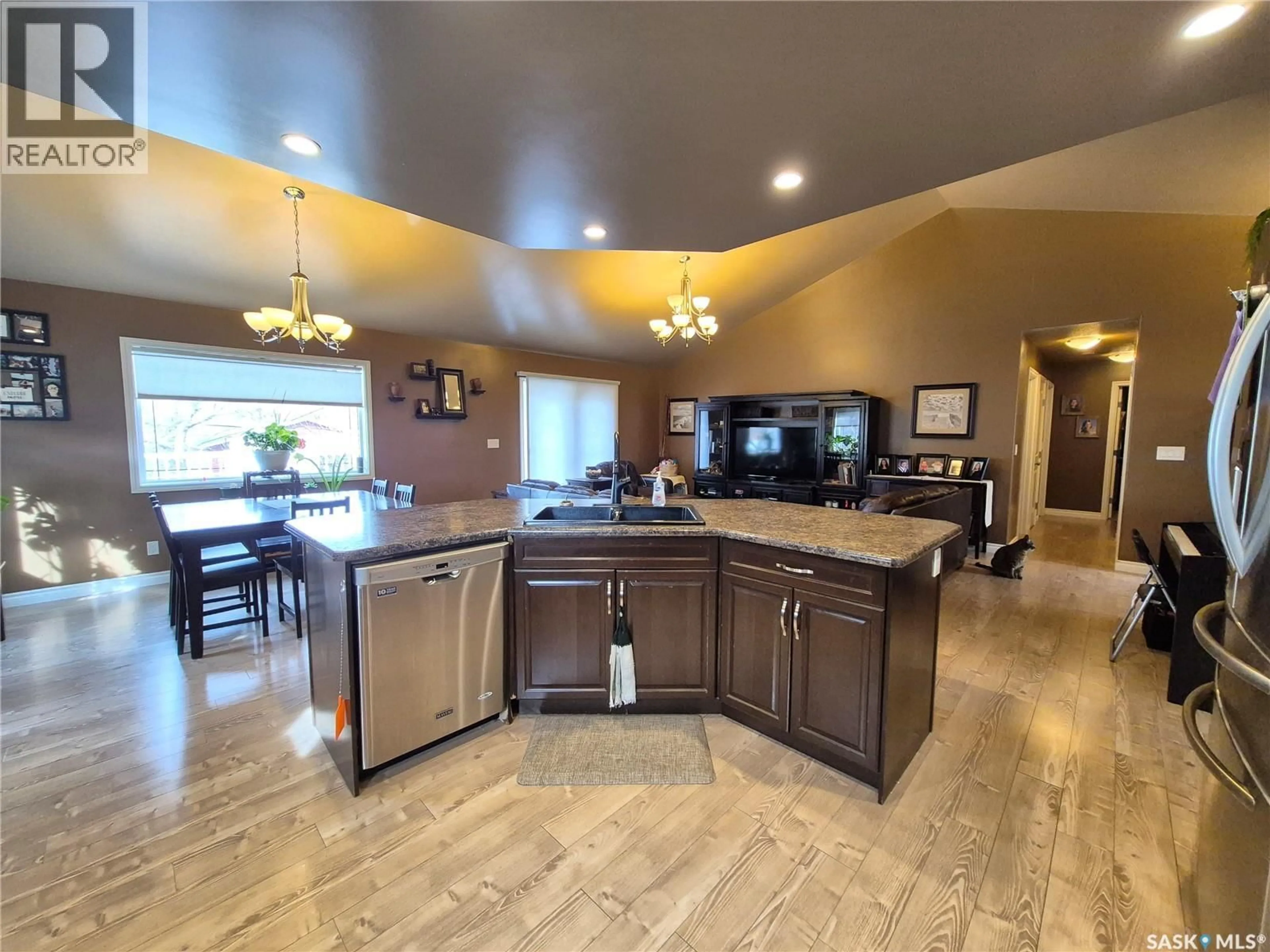 Open concept kitchen, ceramic/tile floor for 316 FREDERICK STREET, Ogema Saskatchewan S0C1Y0