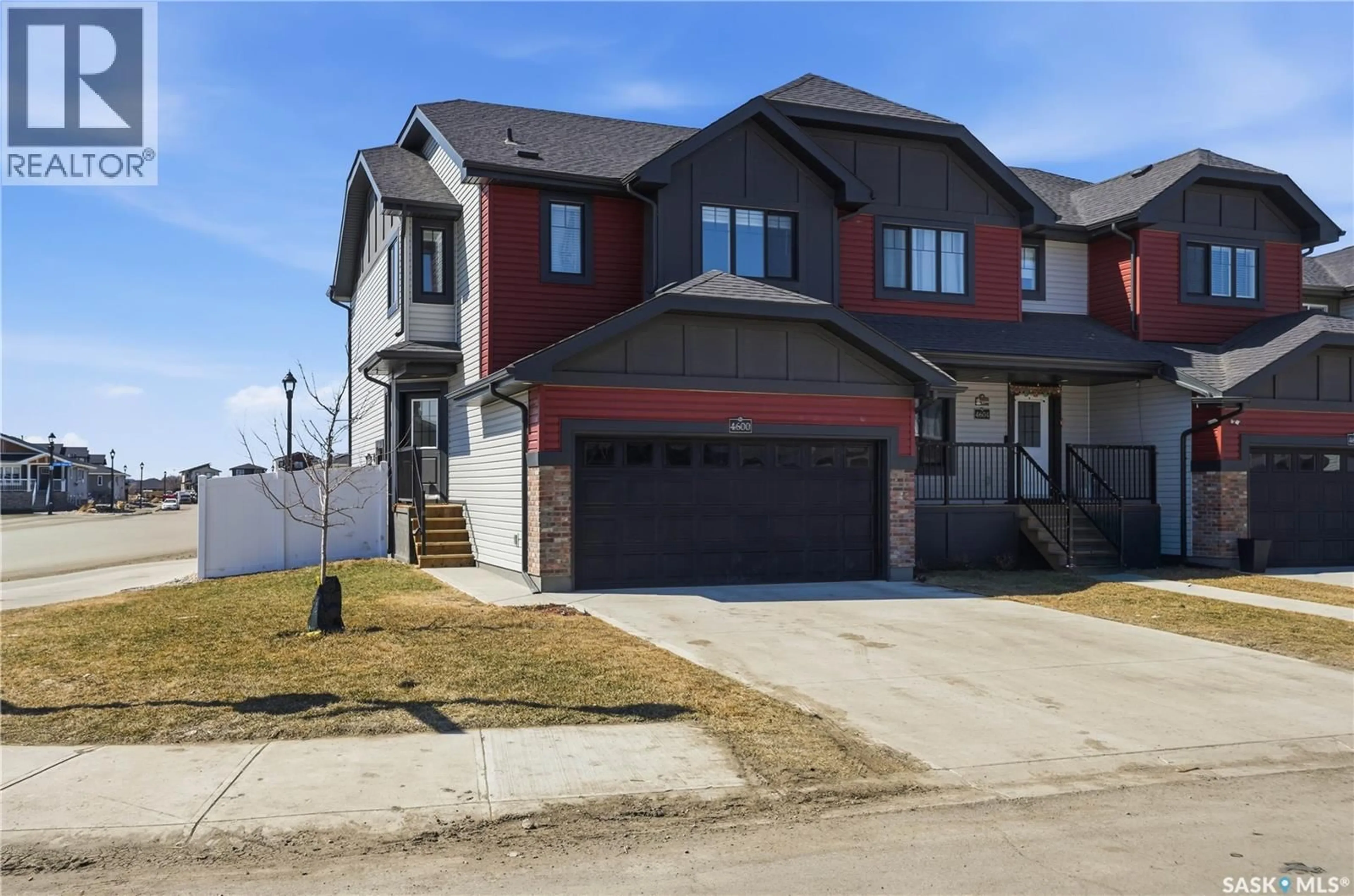 Home with brick exterior material, street for 4600 FERNDALE CRESCENT, Regina Saskatchewan S4V3Y4