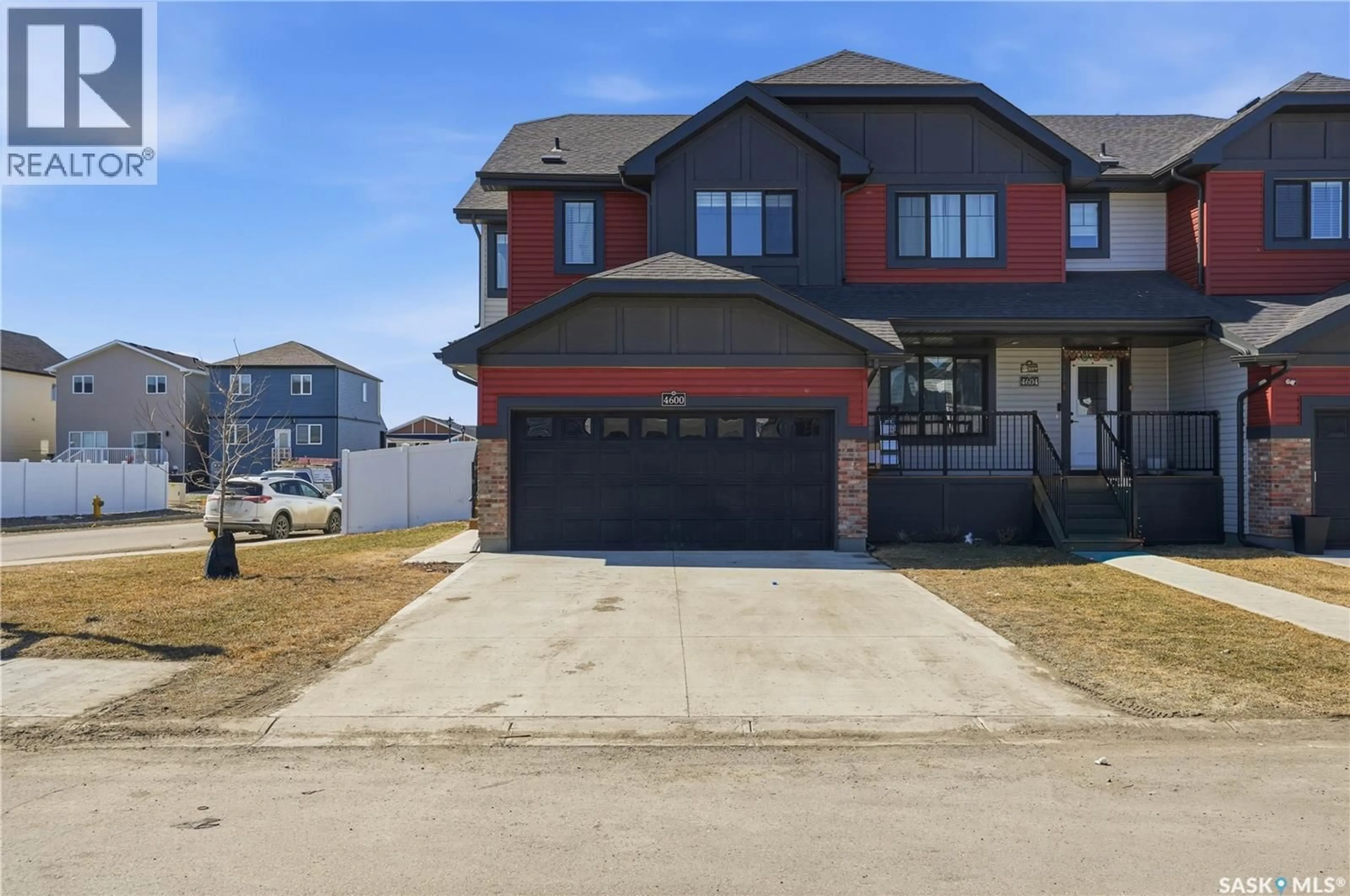 Home with brick exterior material, street for 4600 FERNDALE CRESCENT, Regina Saskatchewan S4V3Y4