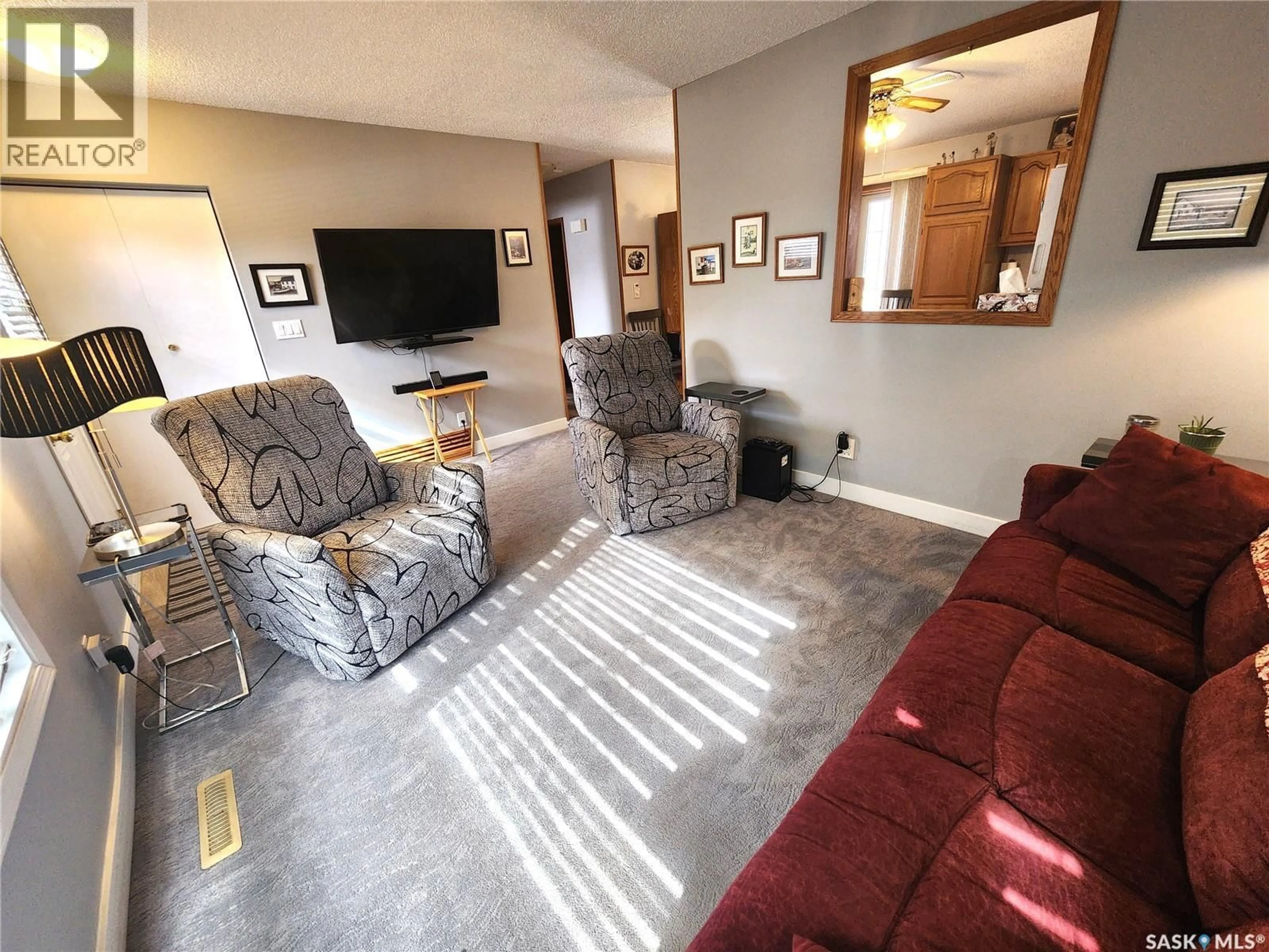 Living room with furniture, unknown for 410 GALLAWAY STREET, Estevan Saskatchewan S4A0A9