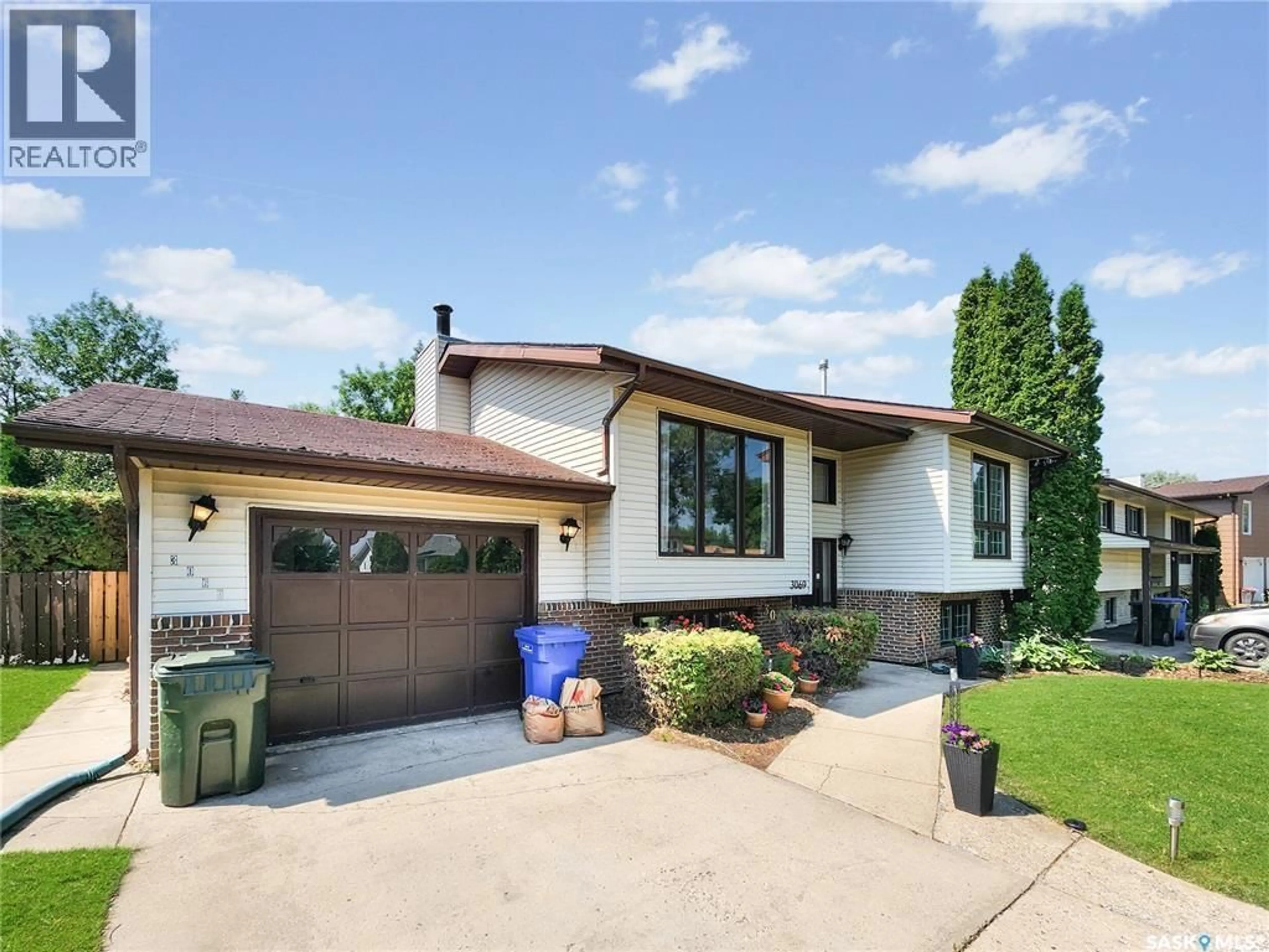 Home with brick exterior material, street for 3069 SHERMAN DRIVE, Prince Albert Saskatchewan S6V7H5