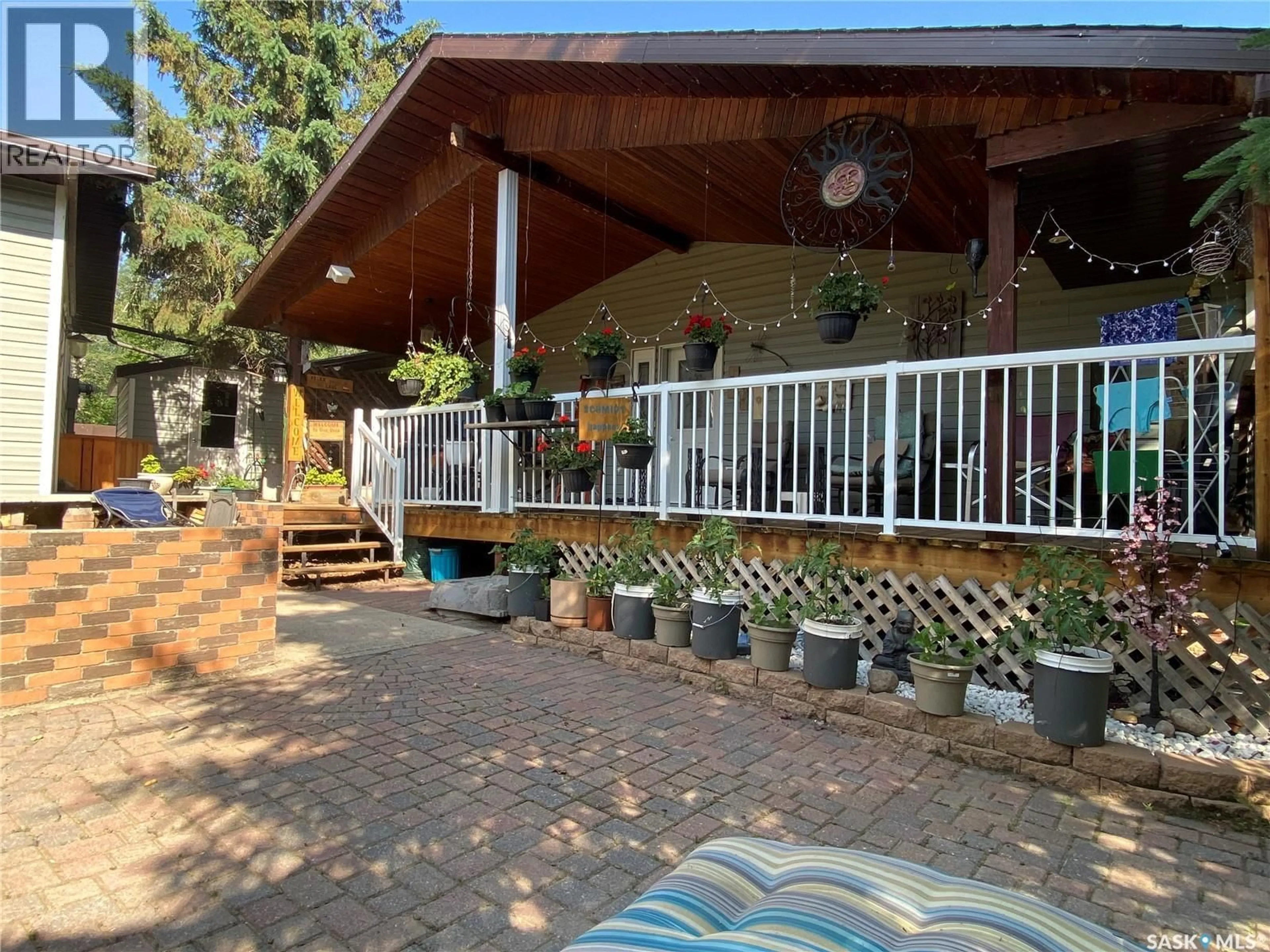 Patio, mountain view for 3013 BONNE MADONE BEACH, Wakaw Lake Saskatchewan S0K4P0