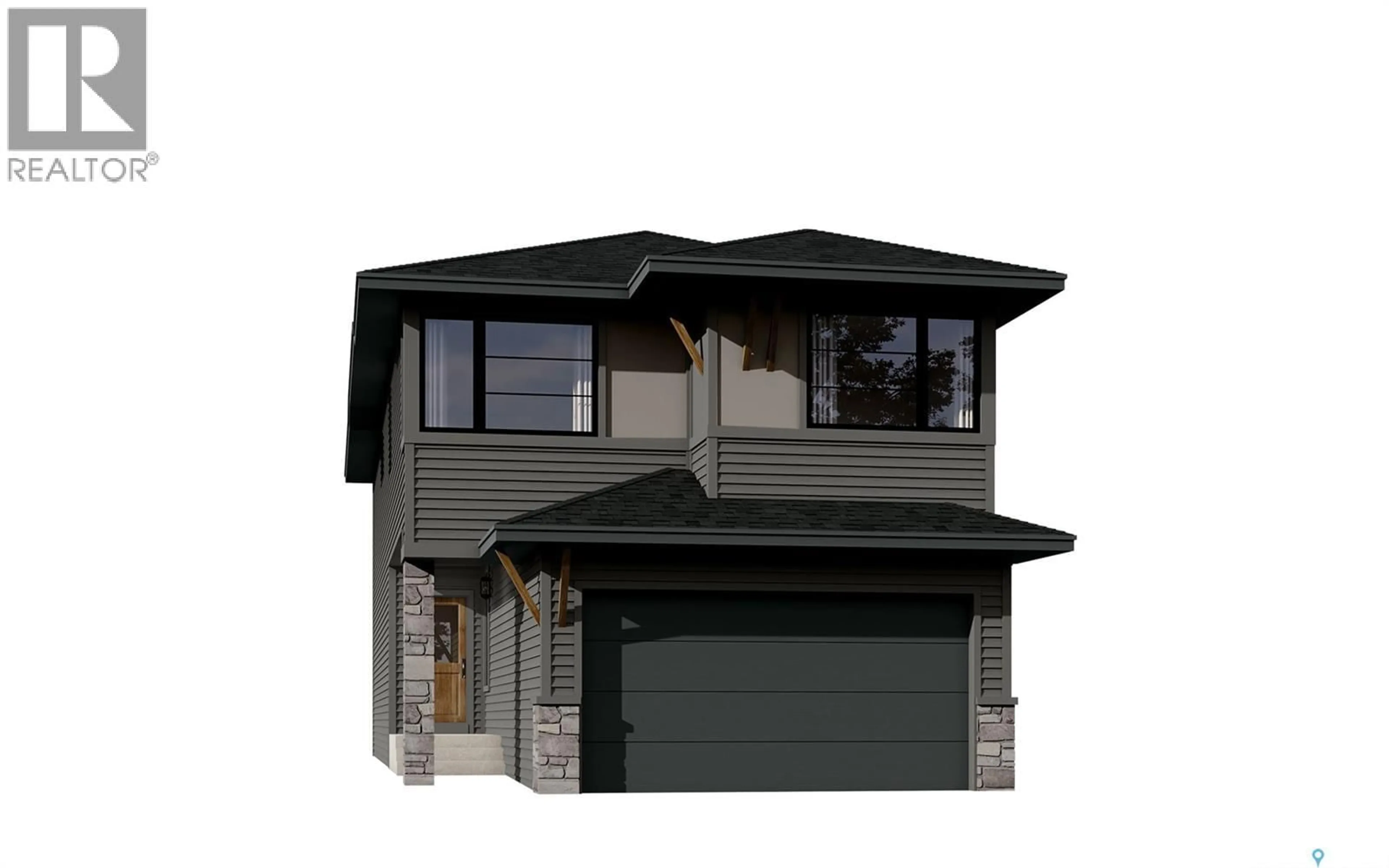 Home with vinyl exterior material, street for 1112 CAMDEN GARDENS, White City Saskatchewan S4L0G1