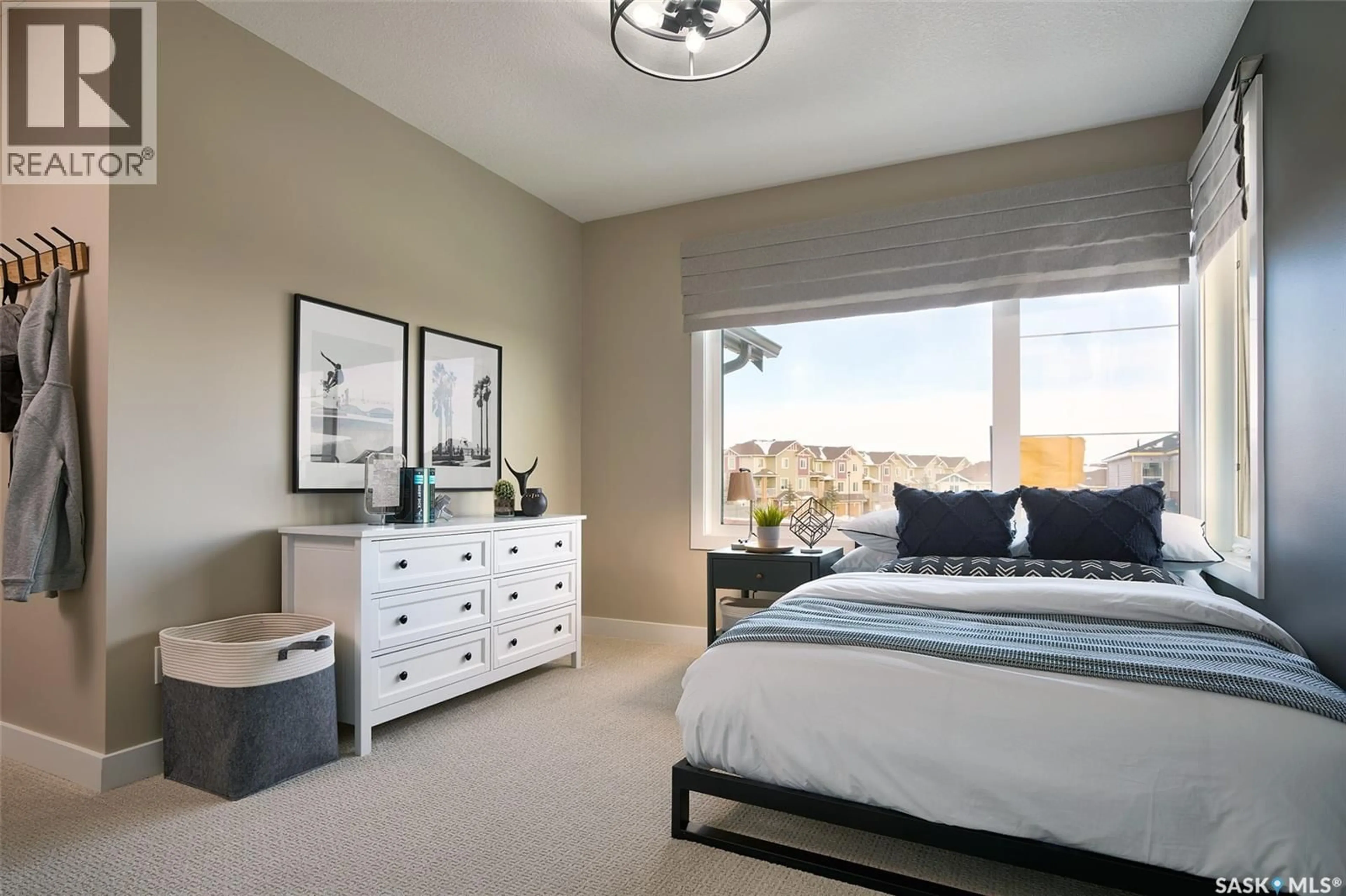 Bedroom with bed, unknown for 1112 CAMDEN GARDENS, White City Saskatchewan S4L0G1